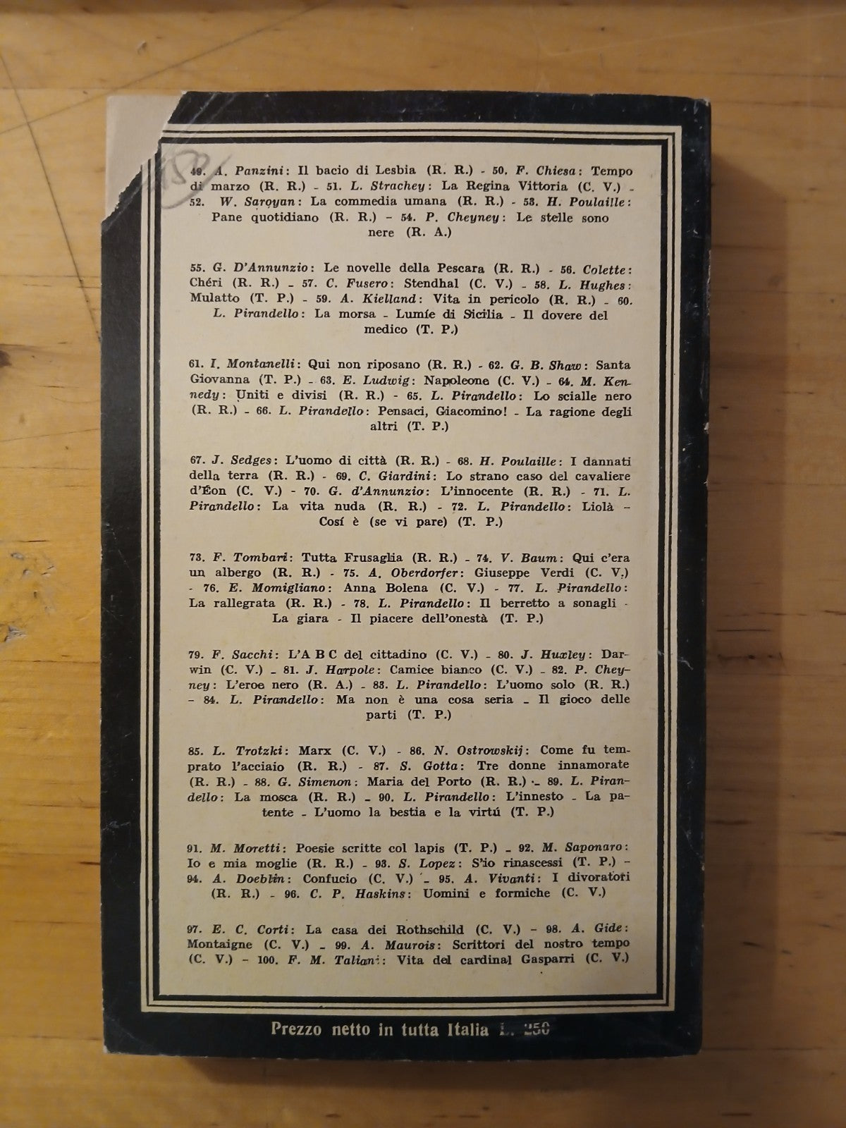 Montaigne, André Gide. Mondadori edizione integrale 1950