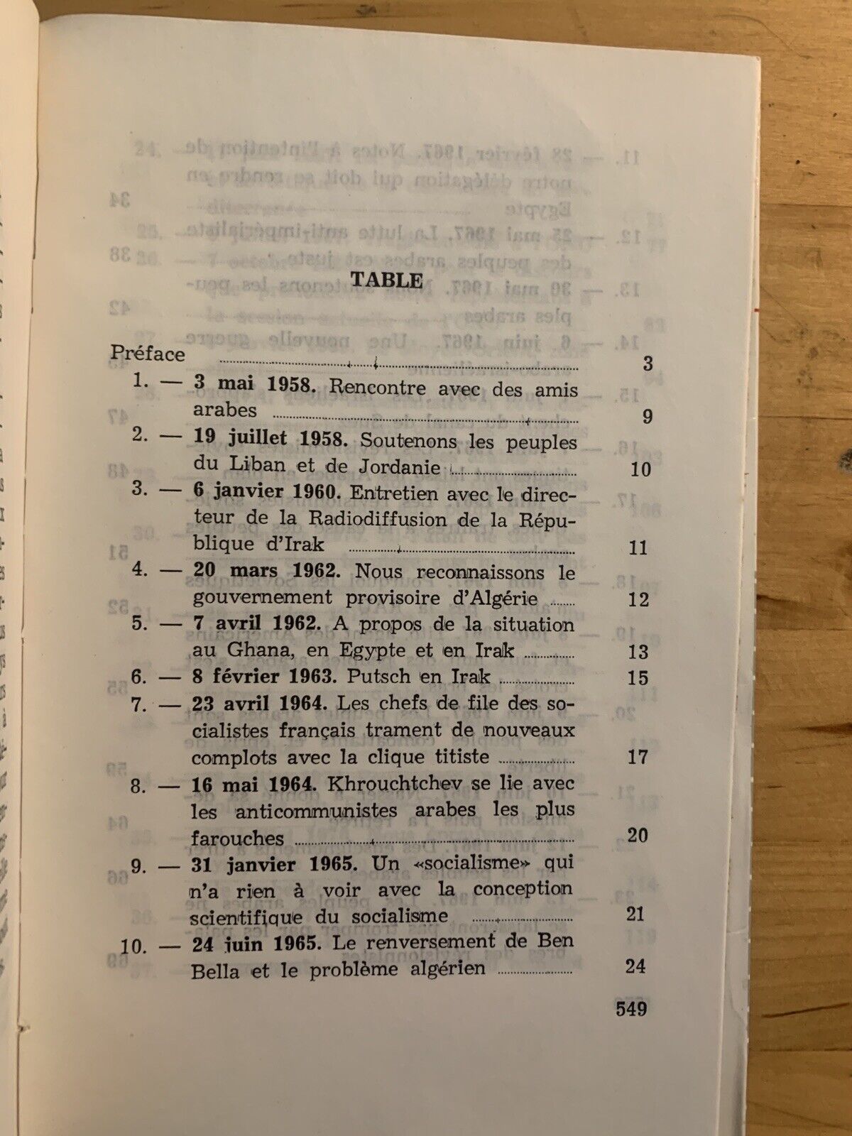 Réflexions sur le Moyen Orient - Enver Hoxha 1984
