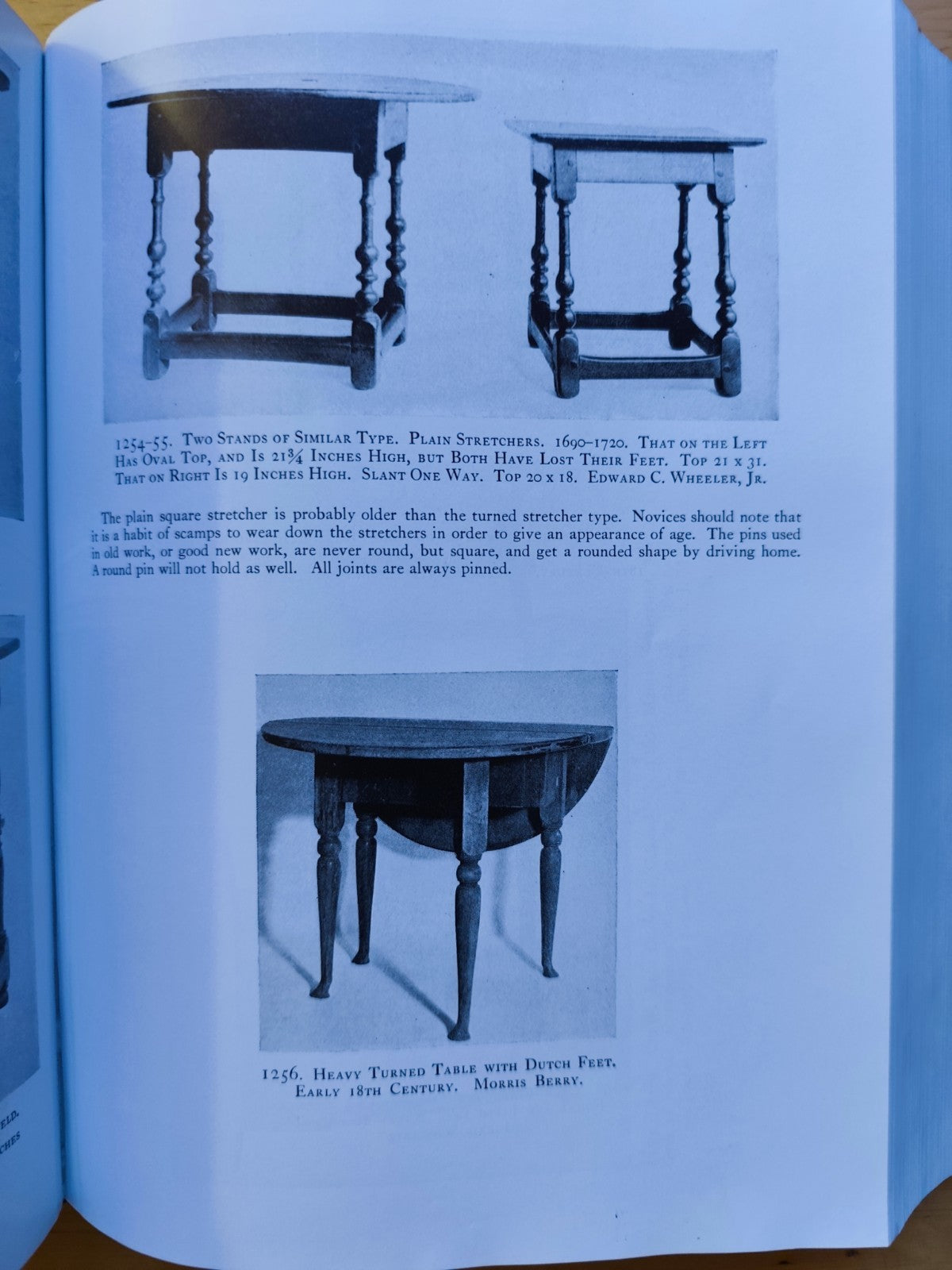 Furniture Treasury (Mobilio arredamento) Macmillan 1961, Wallace Nutting