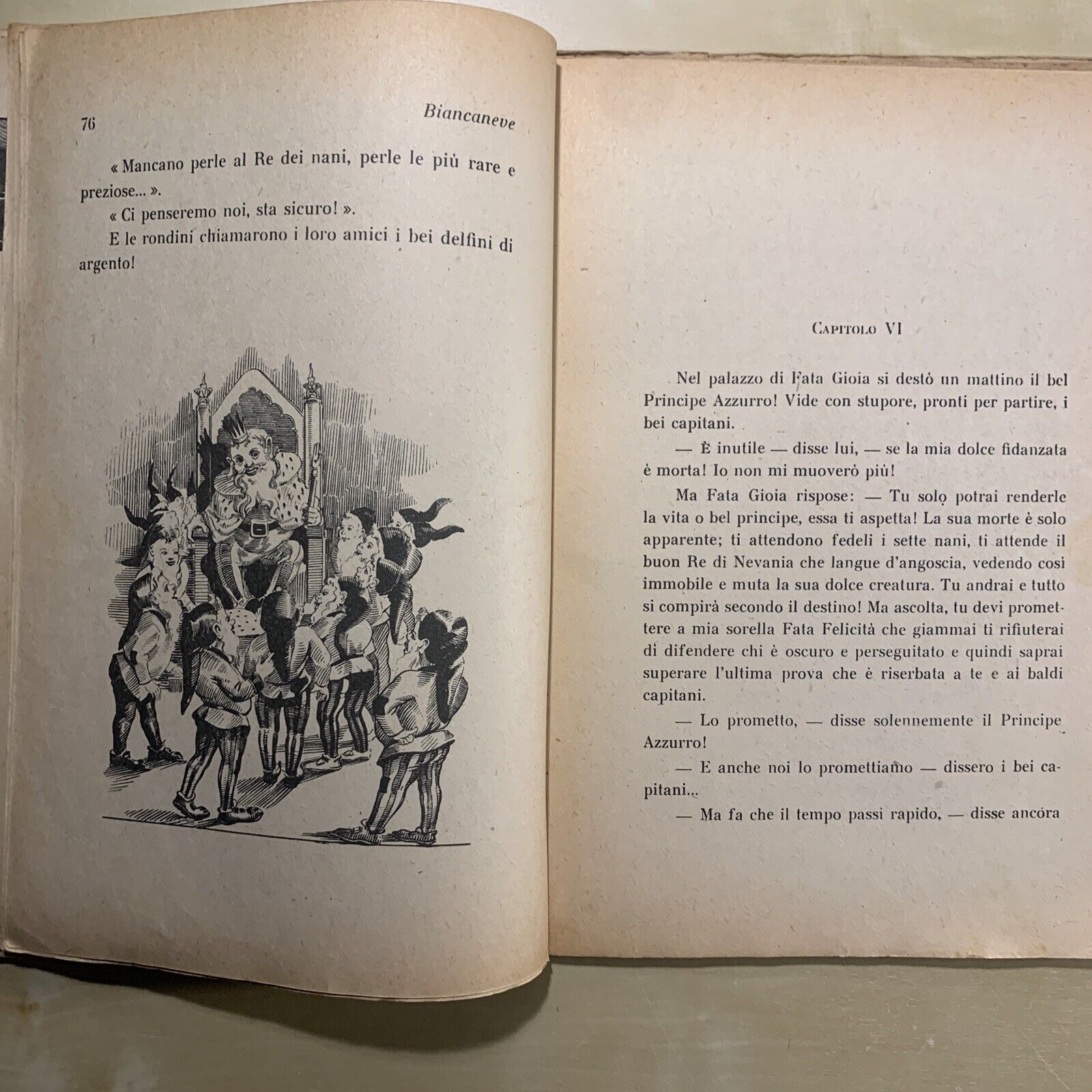 BIANCANEVE - Laura Okely Romiti, Editrice Carroccio 1948, ILLUSTRATO #