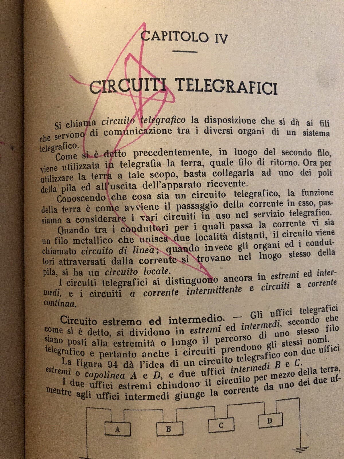 Guida teorico pratica di telegrafia Sistema Morse istituto grafico Bertello 1948