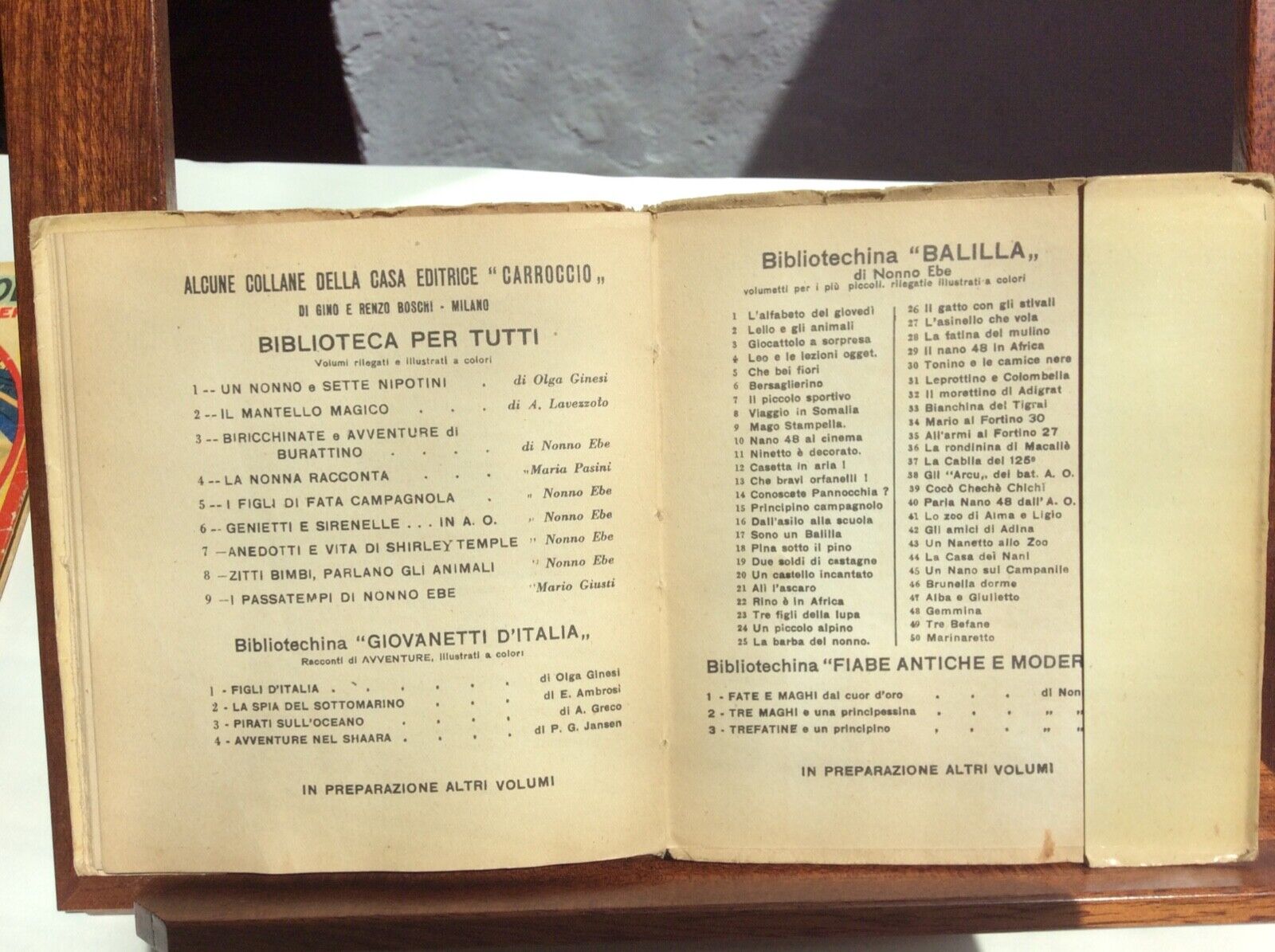A LANCIA E  SPADA, ALBERTO DA GIUSSANO, CASA EDITRICE CARROCCIO, 1936