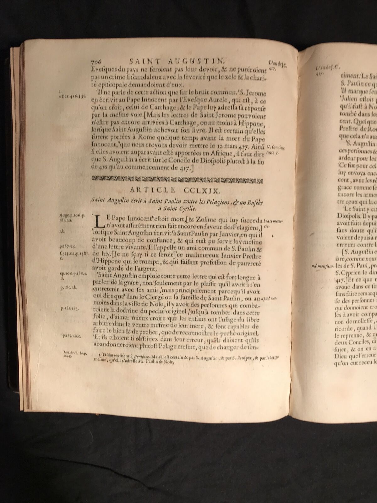Memoires pour servir a l'histoire ecclesiastique tome treizieme 1710 