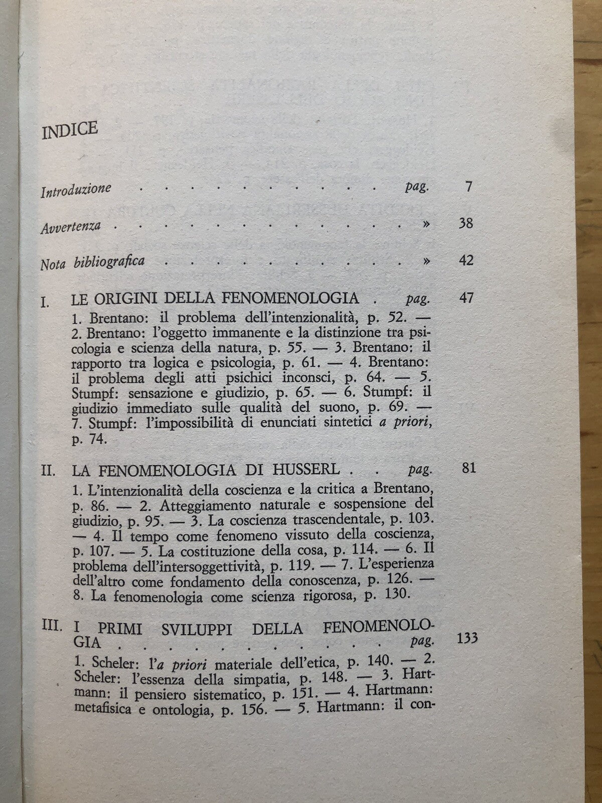La fenomenologia - Stefano Zecchi, Filosofia Loescher 1983