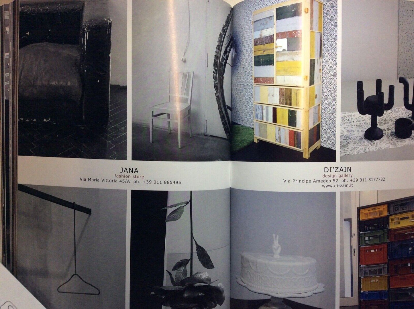 ABOUT TORINO - BROCHURE DEPLIANT NEGOZI TORINO
