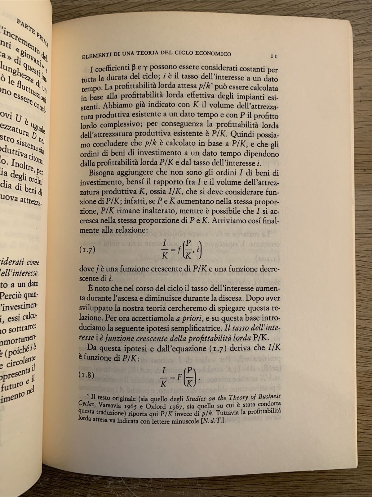 SULLA DINAMICA DELL' ECONOMIA CAPITALISTICA saggi, Michal Kalecki. Einaudi