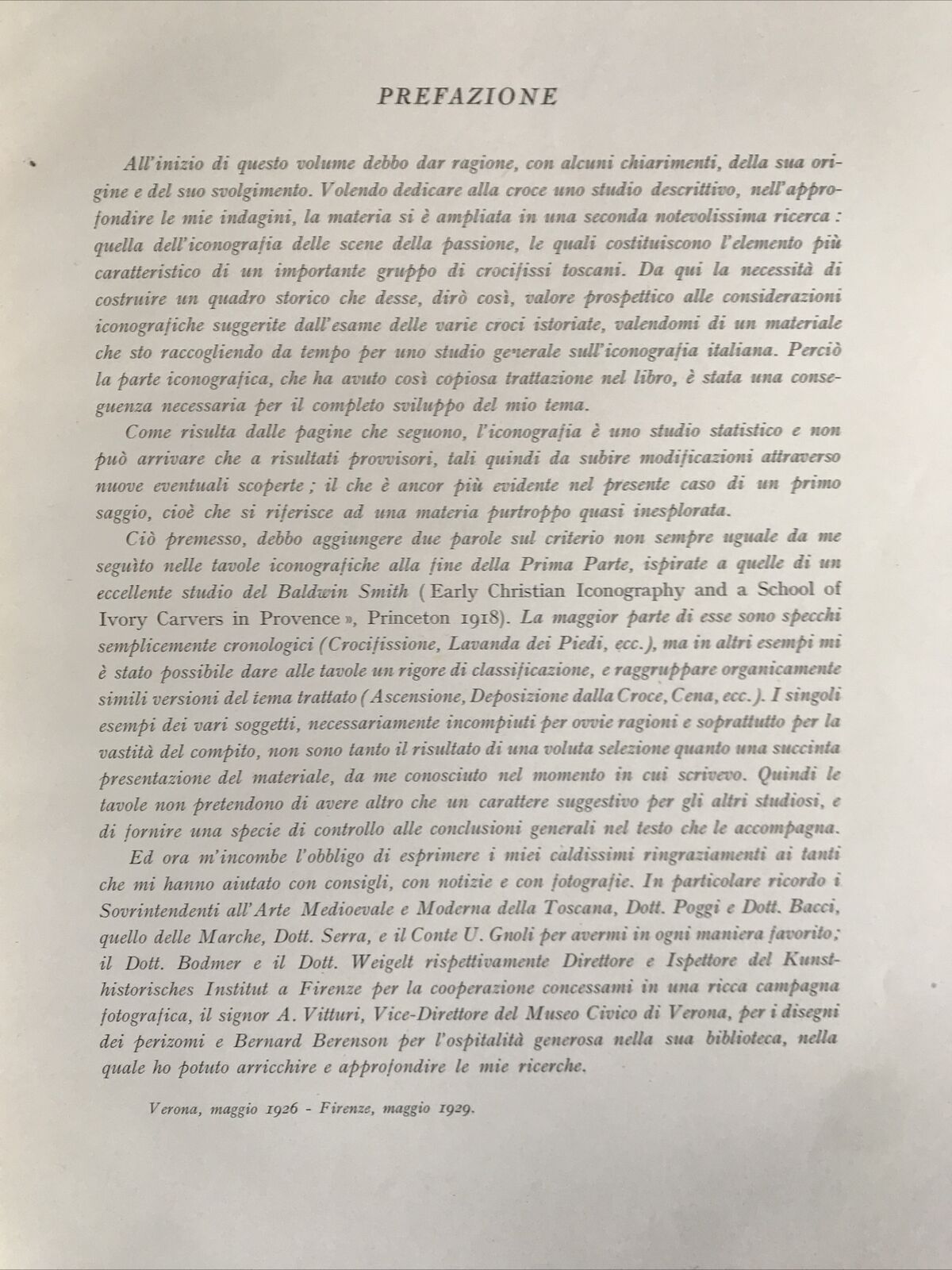 LA CROCE DIPINTA ITALIANA, Evelyn Sandberg - Vavalà. Apollo editrice 1929