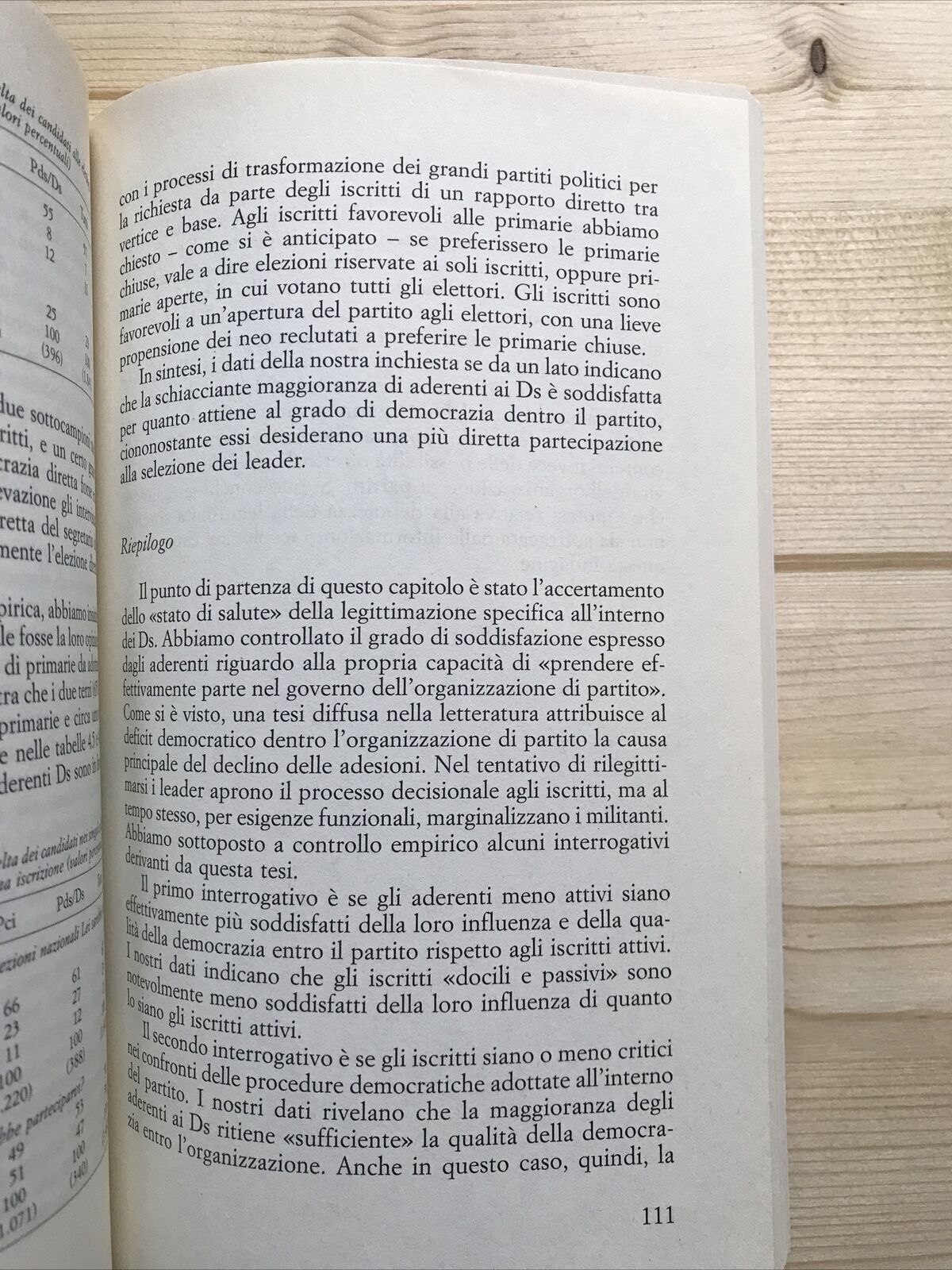 DENTRO I DS - Rosa Mulé, Il Mulino studi e ricerche 2007