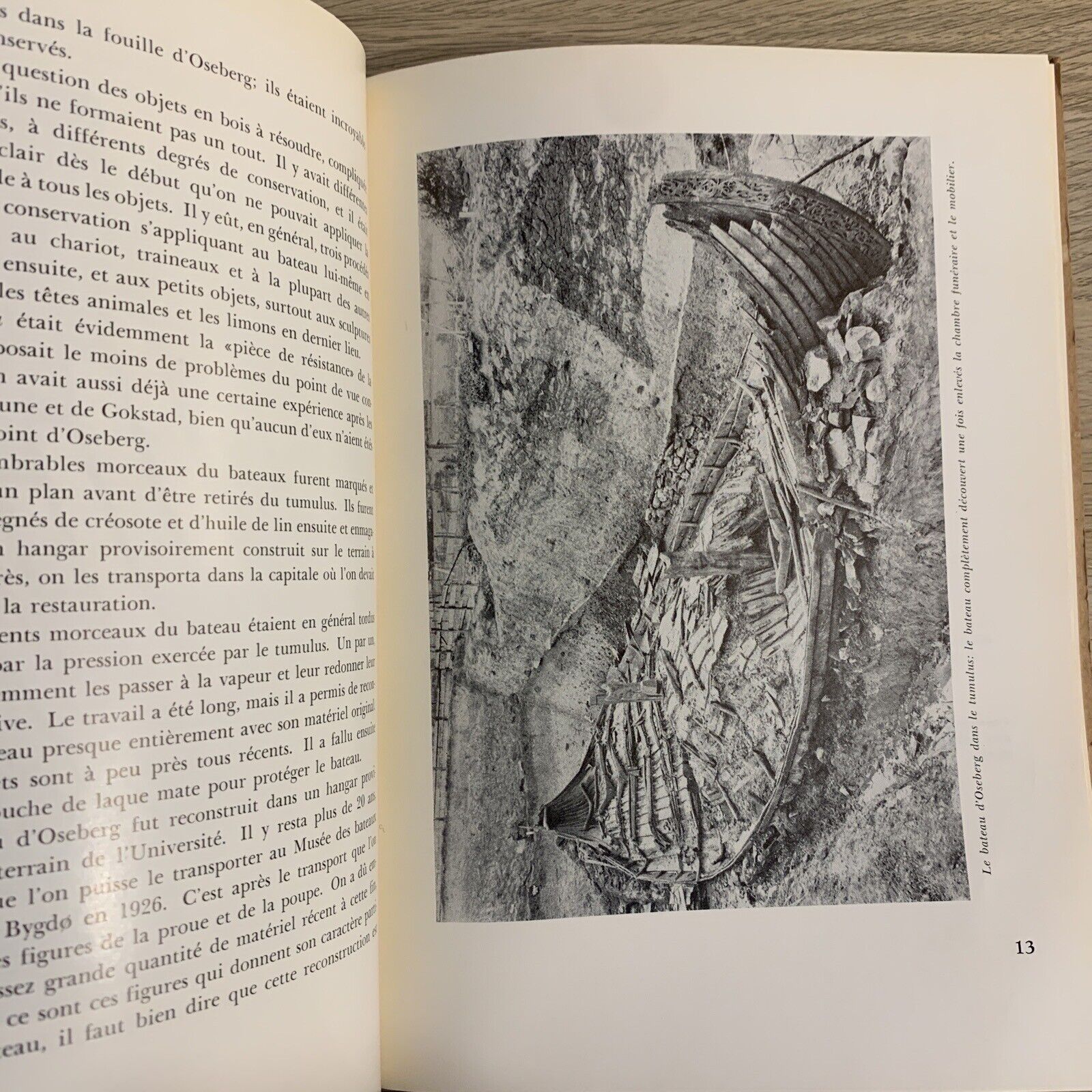 Les Fouilles d'Oseberg, Thorleif Sjøvold. 1958