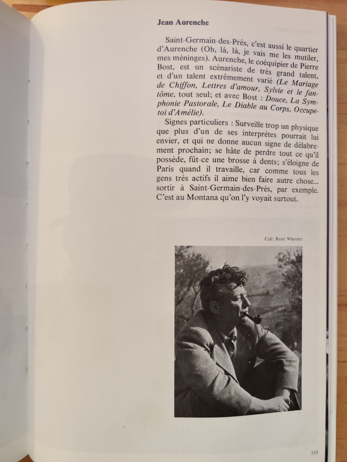 Manuel de St Germain de pres, Boris Vian, Chene 1974