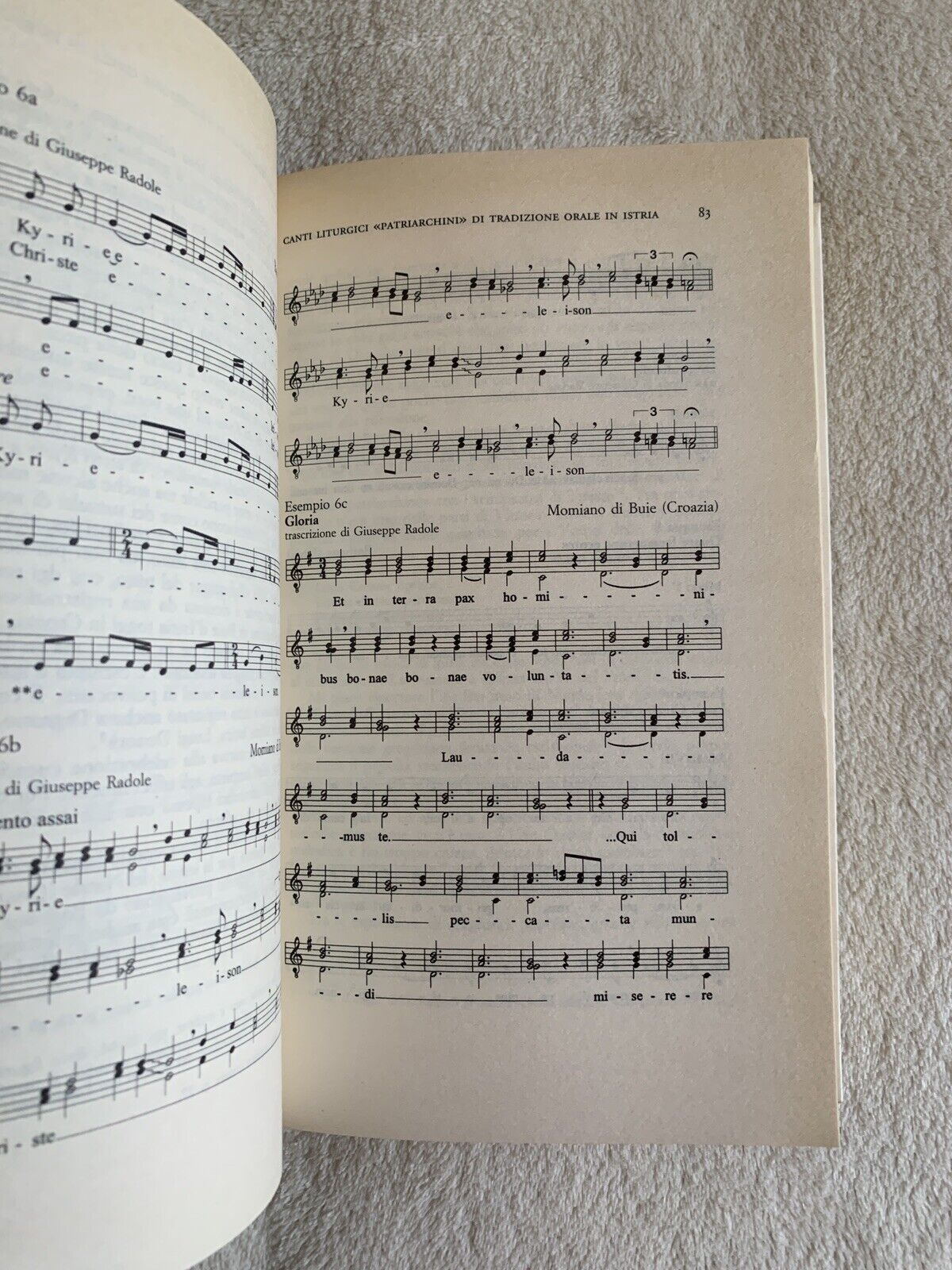 IL CANTO PATRIARCHINO DI TRADIZIONE ORALE in area istriano e Veneto-Friulana