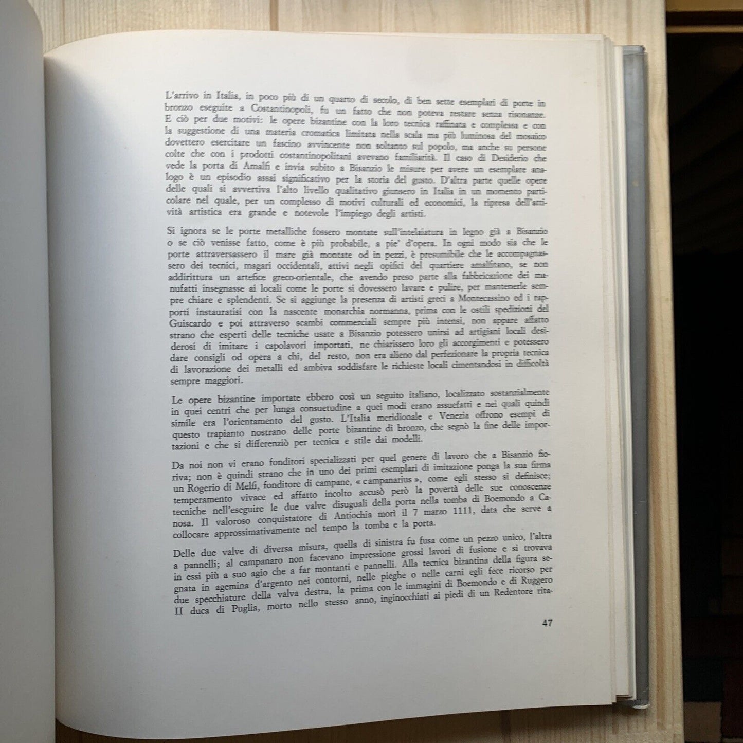 LE PORTE BRONZEE BIZANTINE IN ITALIA - Guglielmo Matthiae, Officina Ed. 1971 #