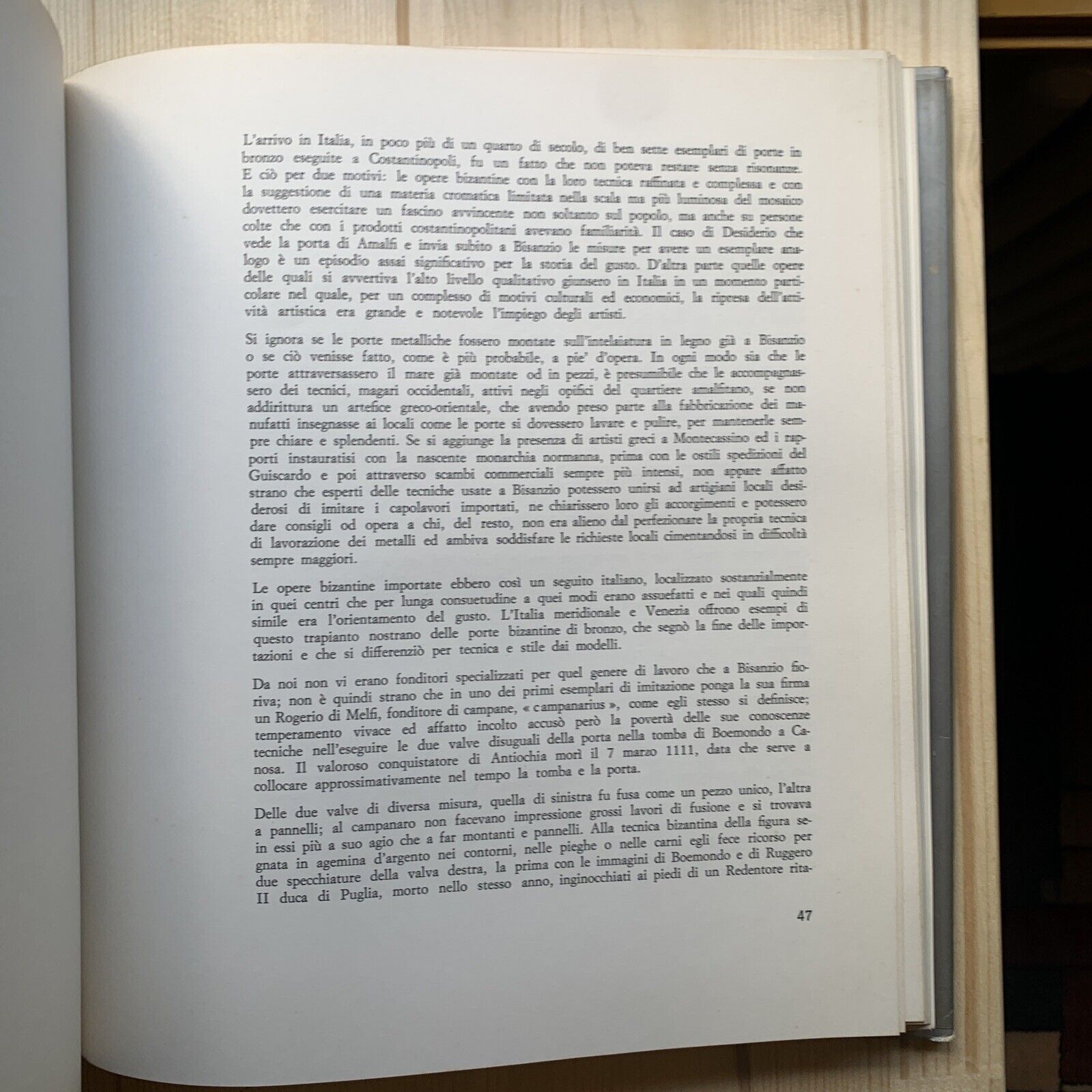 LE PORTE BRONZEE BIZANTINE IN ITALIA - Guglielmo Matthiae, Officina Ed. 1971 #