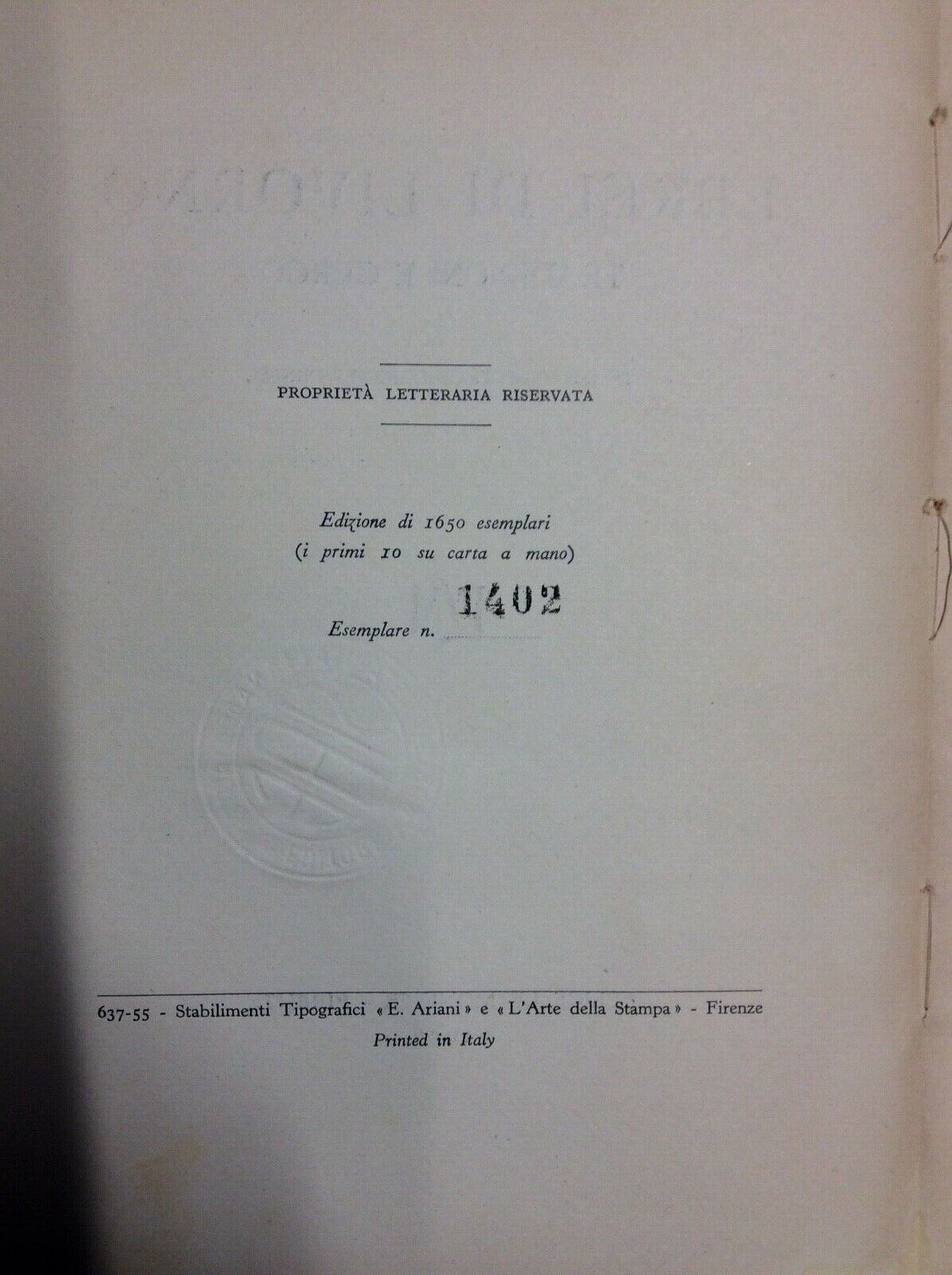 EBREI DI LIVORNO TRADIZIONI E GERGO GUIDO BEDARIDA LE MONNIER 1956 ebraismo