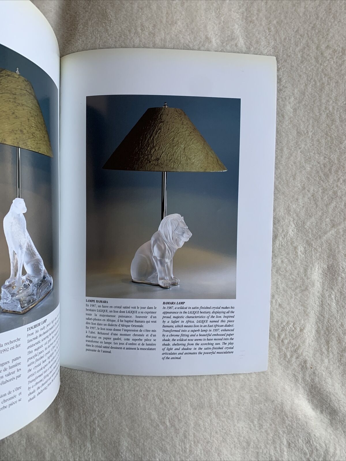 LALIQUE CATALOGUE CATALOG - Univers 98 #