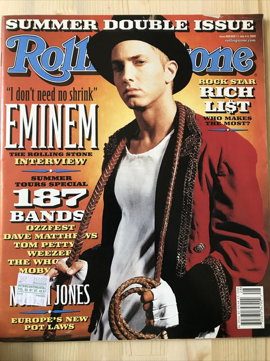 Rolling Stone Magazine Issue 899/900 July 4-11,2002 Eminem #