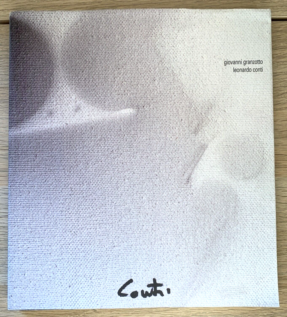 PAOLO CONTI opere su tela, Granzotto - L. Conti. Perdisa editore 2002 #