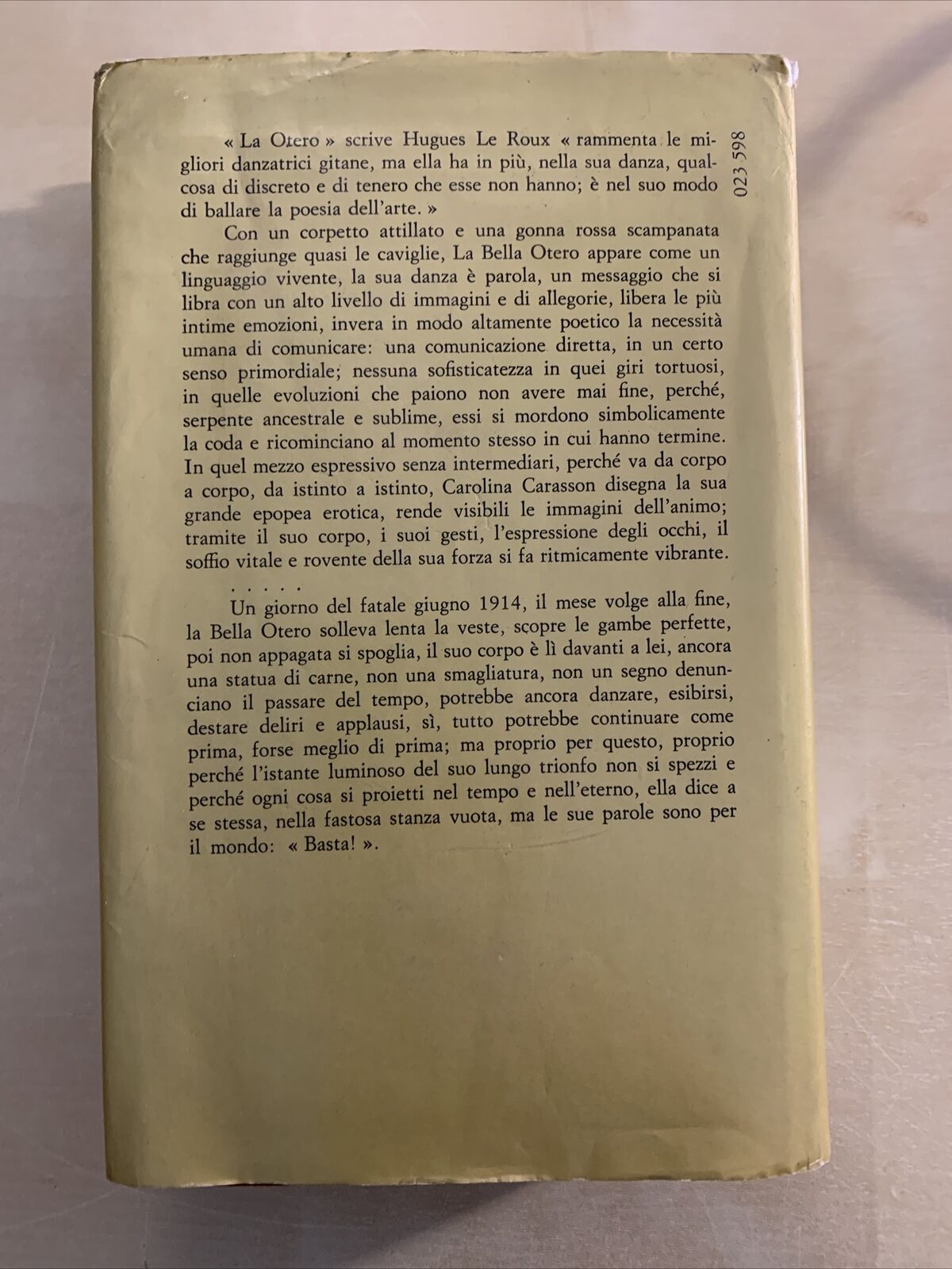 LA BELLA OTERO - MASSIMO GRILLANDI. RUSCONI 1980 #