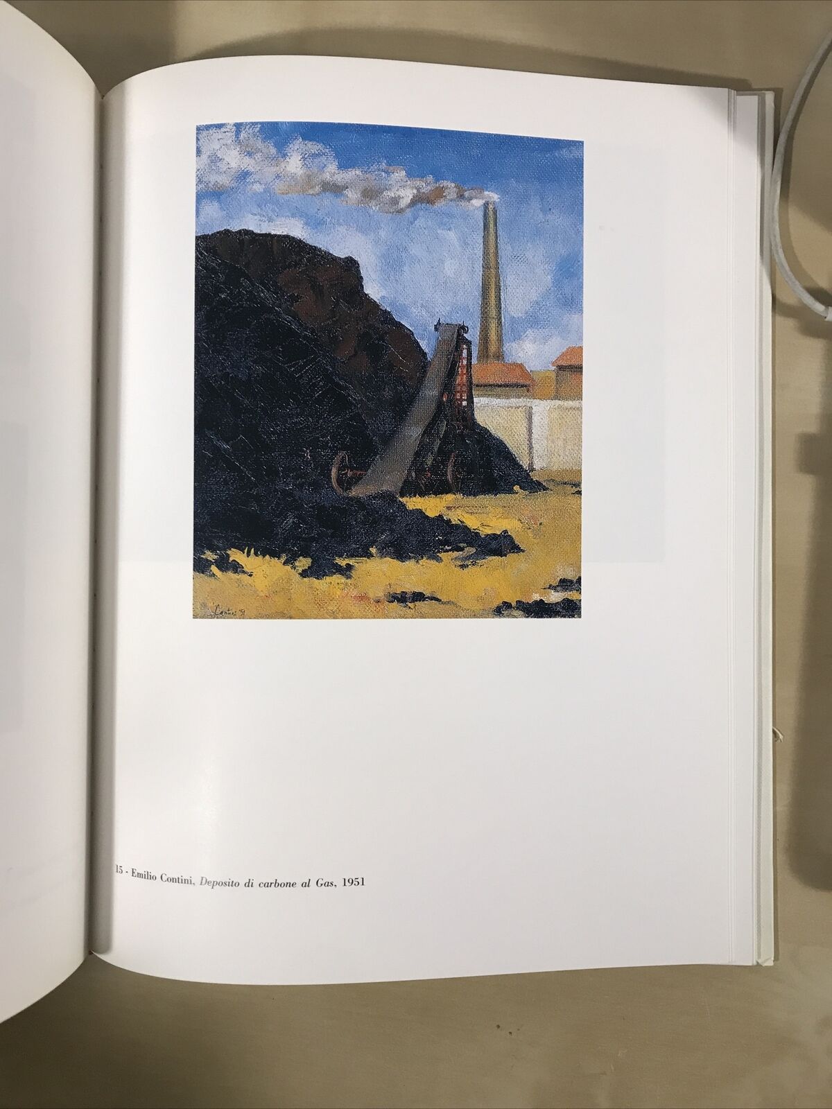 QUANDO L'ARTE ANDAVA IN FABBRICA i pittori e l'officina del gas, E. Contini 1991