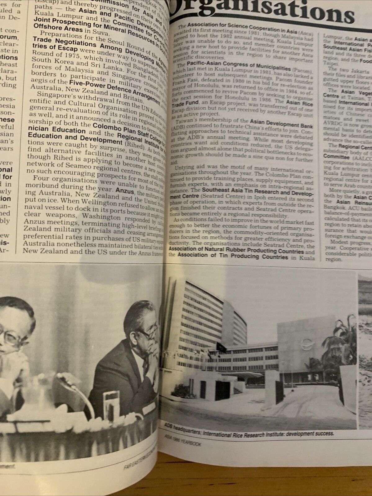 ASIA 1986 YEARBOOK far eastern economic