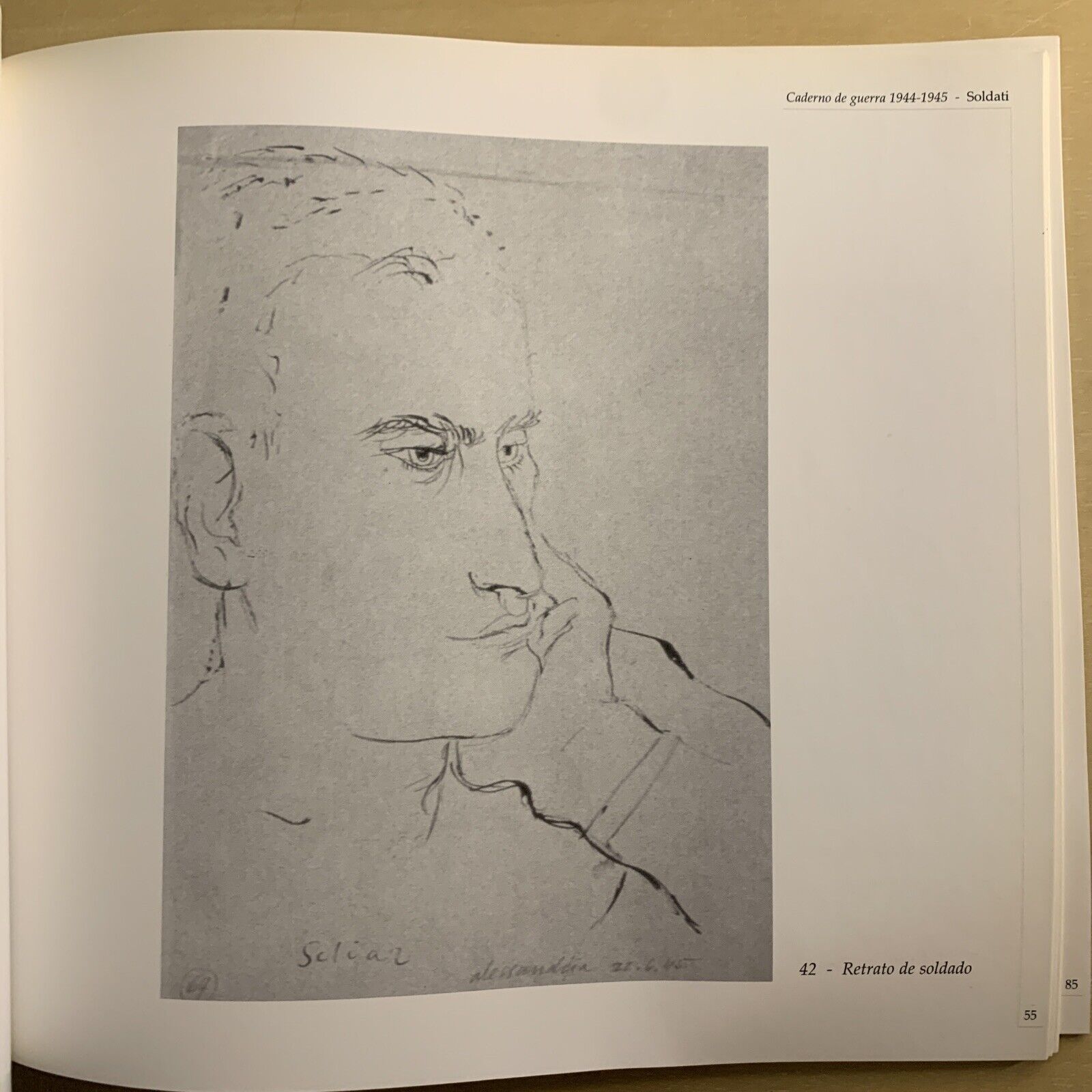 Carlos Scliar. Caderno de guerra 1944-1945. 1500/2000. A Redescoberta do Brasil#