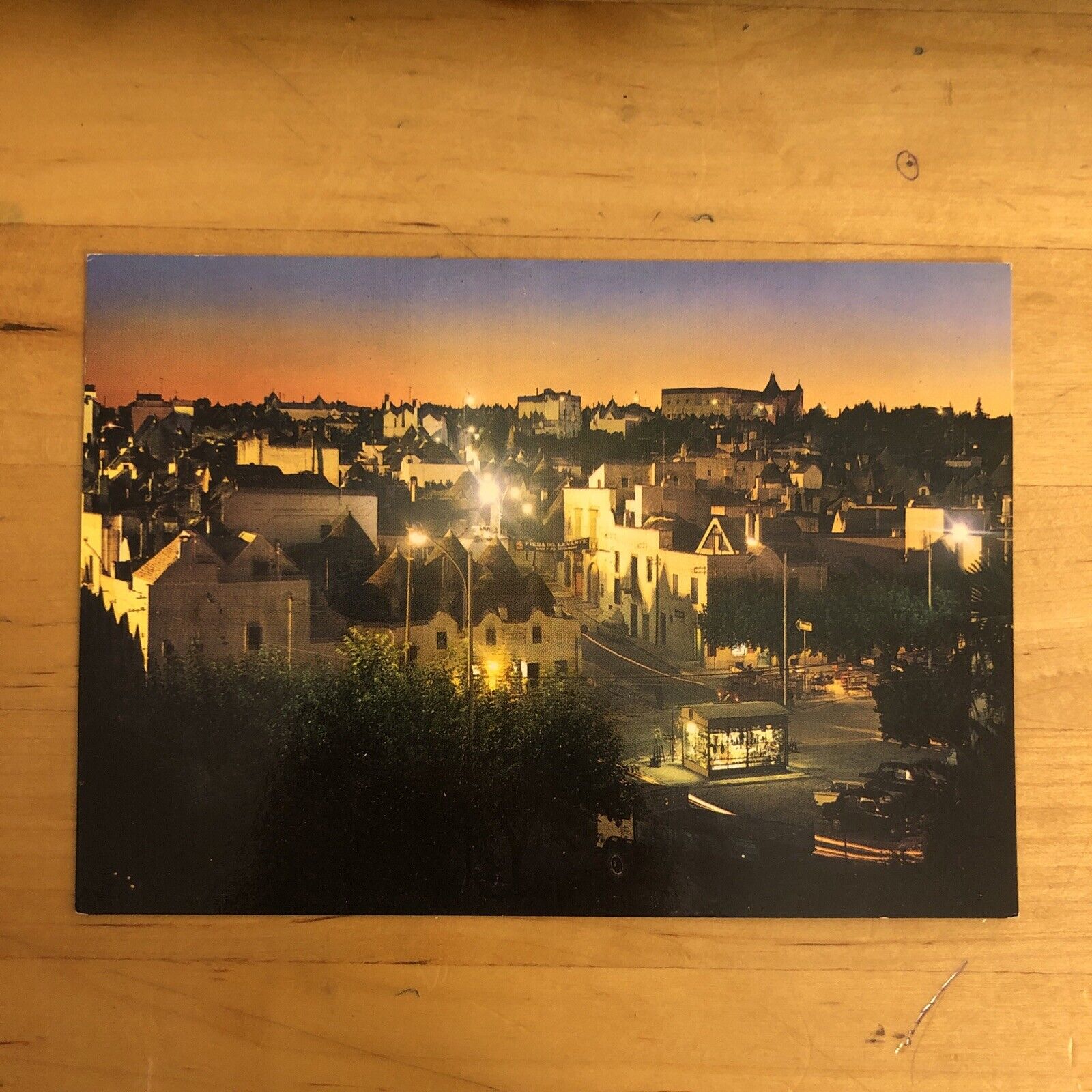 CARTOLINA ALBEROBELLO - PANORAMA DEI TRULLI, NON VIAGGIATA
