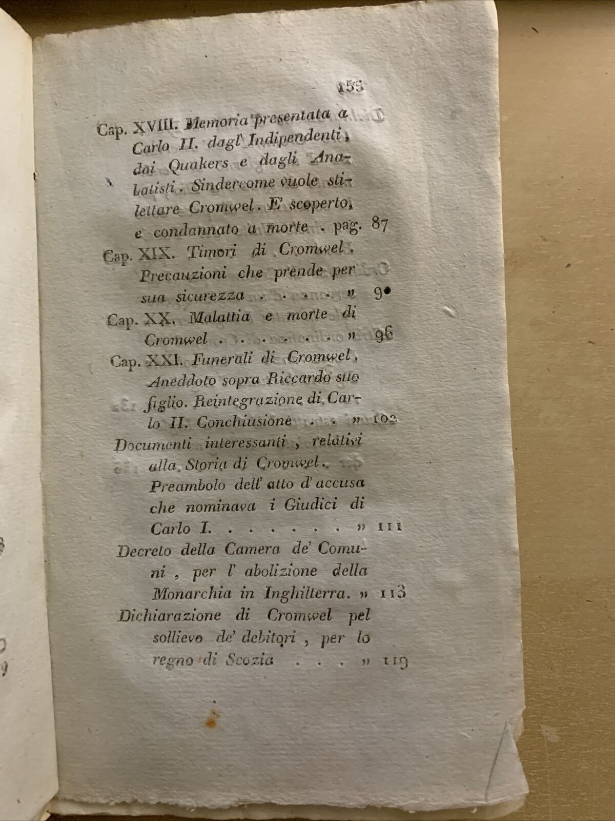 STORIA DI OLIVIERO CROMWELL. tomo 2 Jeudy Dugour, A Pekin. tradotta dal francese