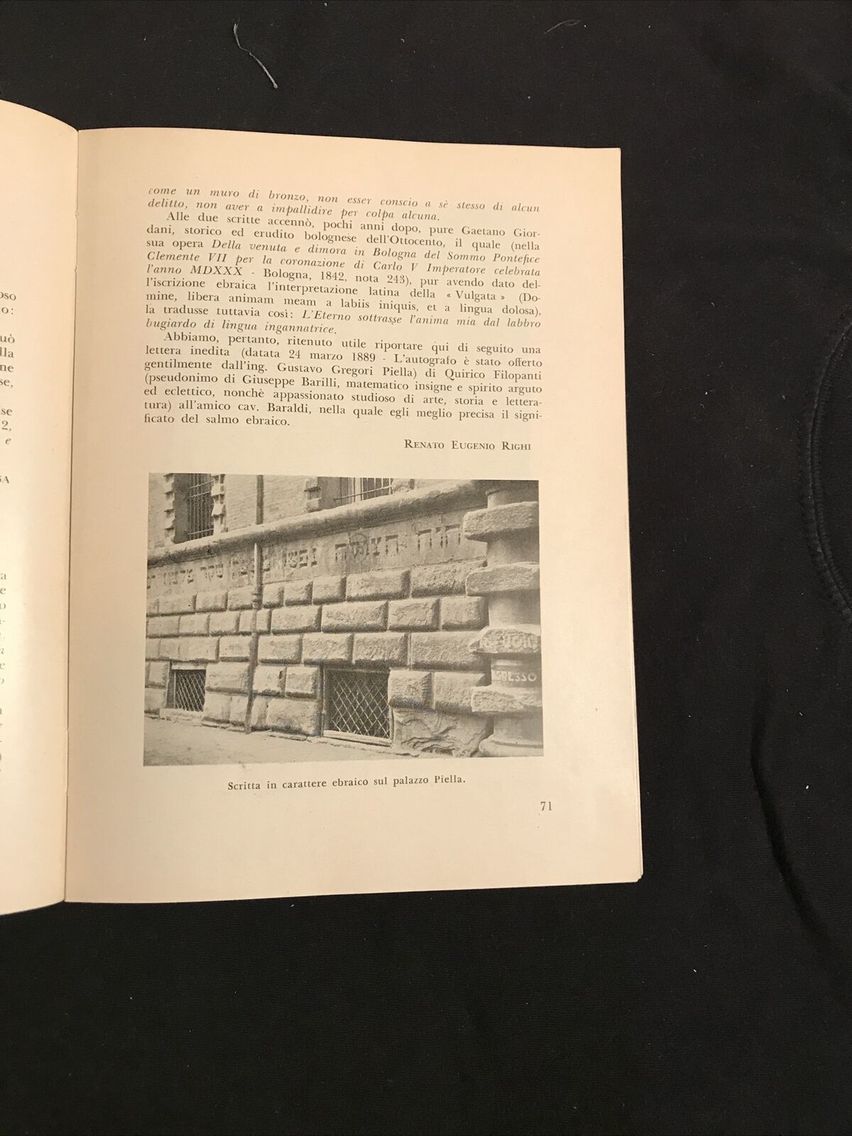 Bologna, Strenna della Famèja Bulgnèisa 1955