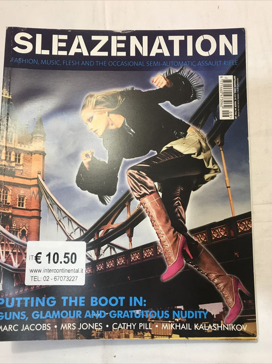 Sleazenation September 2003 MARC JACOBS, CATHY PILL, MIKHAIL KALASHNIKOV