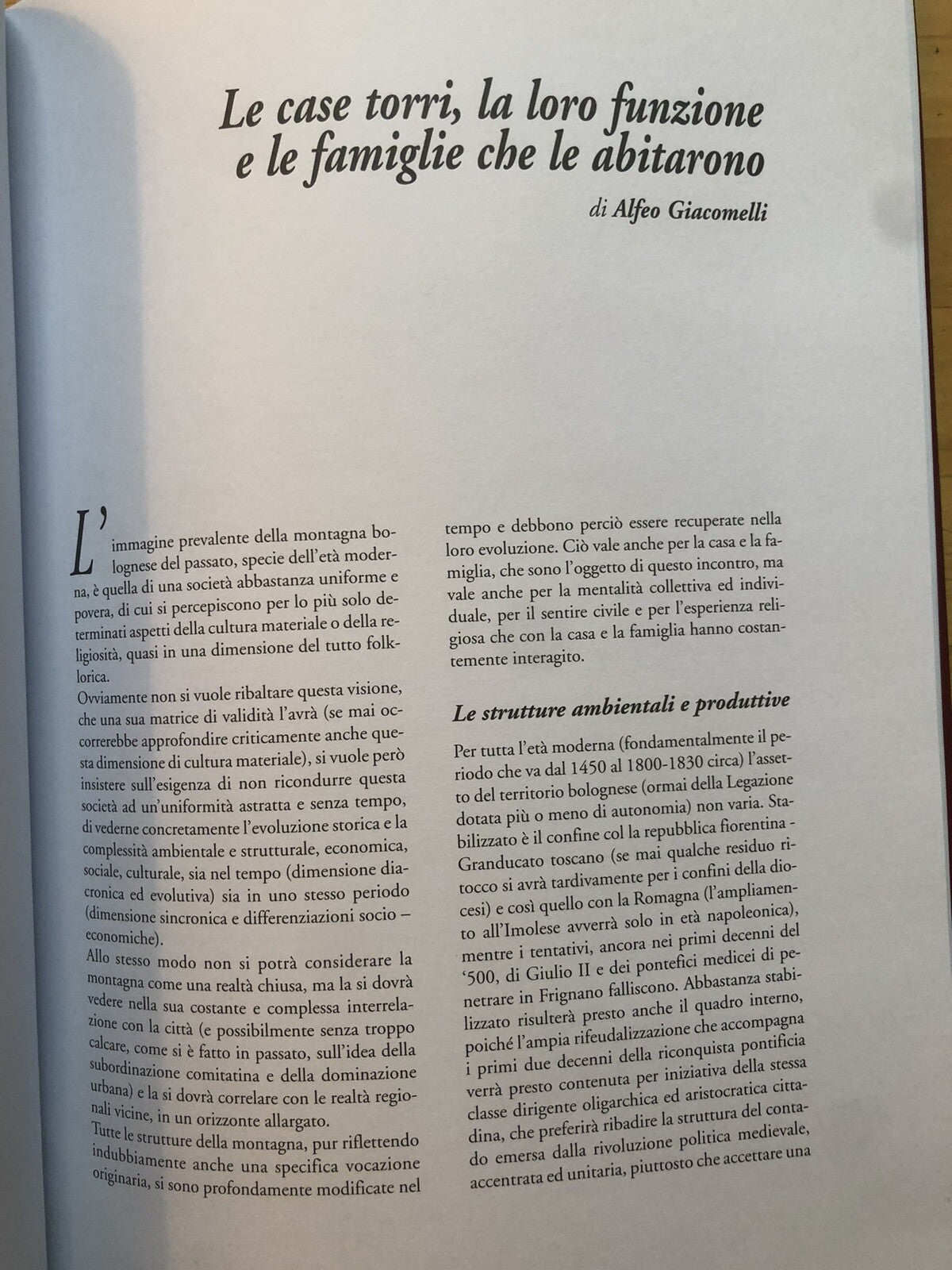 Case a torre nell'Appennino Bolognese dall'XI al XVI secolo, comune di Pianoro