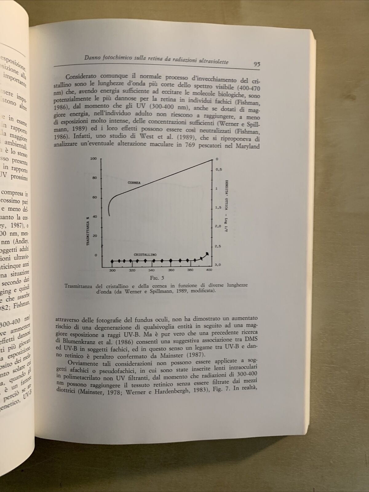 RADIAZIONI NON IONIZZANTI ED OCCHIO - Nicola Pescosolido, Baccini editore 1994 #