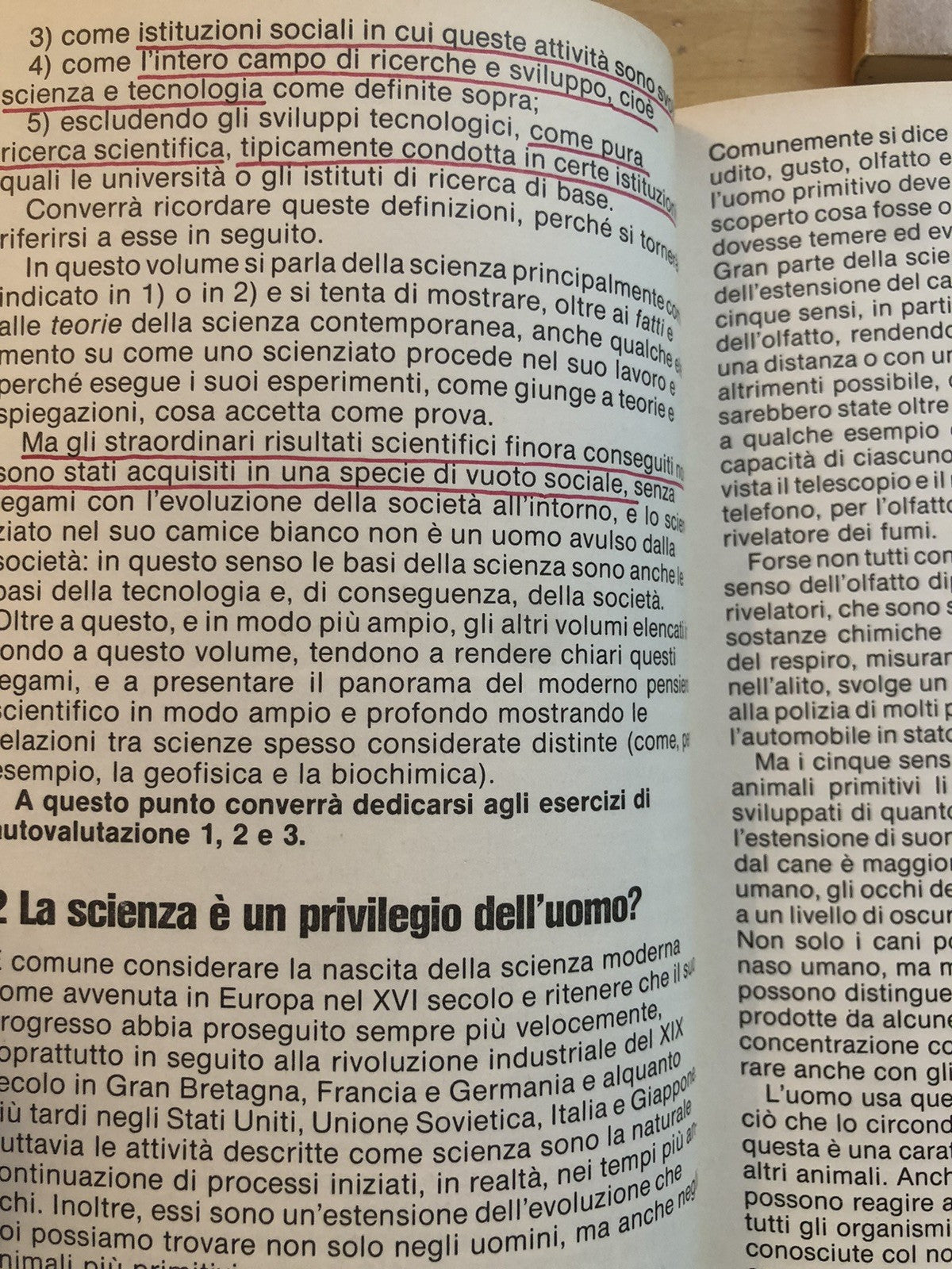 La conoscenza scientifica, che cos'è questa storia? La tecnologia, La terra nel