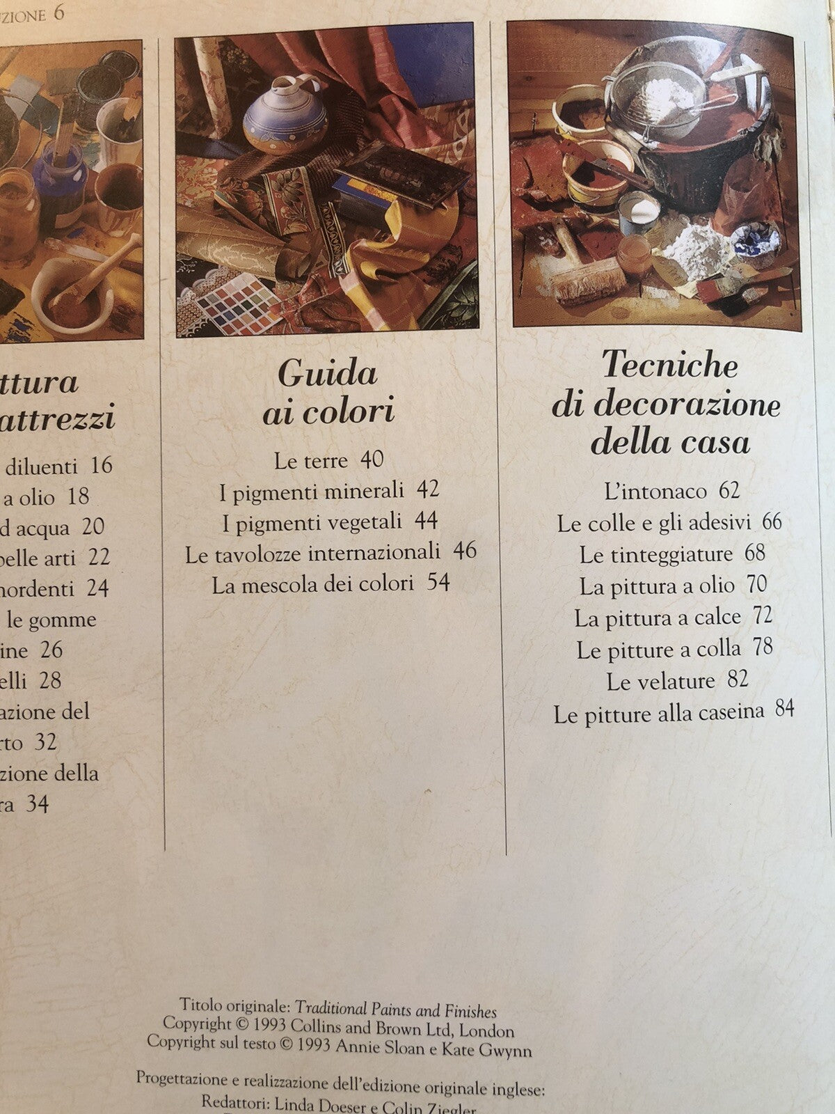 Pitture tradizionali materiali e tecniche antiche per decorare la casa A. Sloan