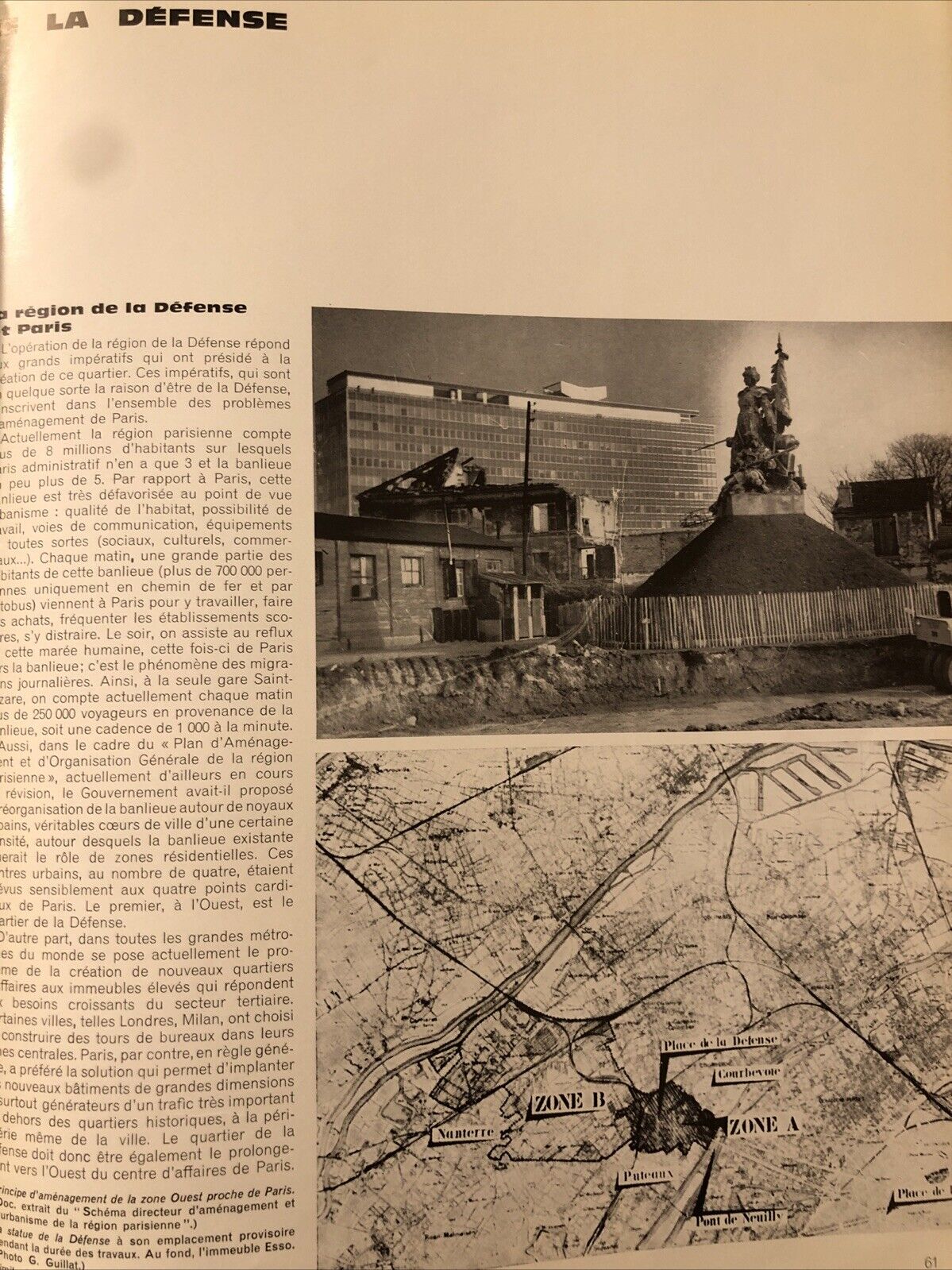 Techniques & Architectures - Aménagement de la Région de la défense - 1965 sept.