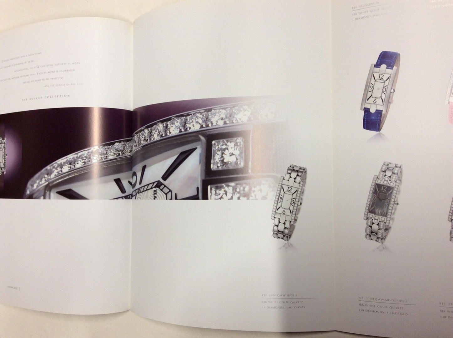 HARRY WINSTON RARE TIMEPIECES  DEPLIANT ADVERTISEMENT