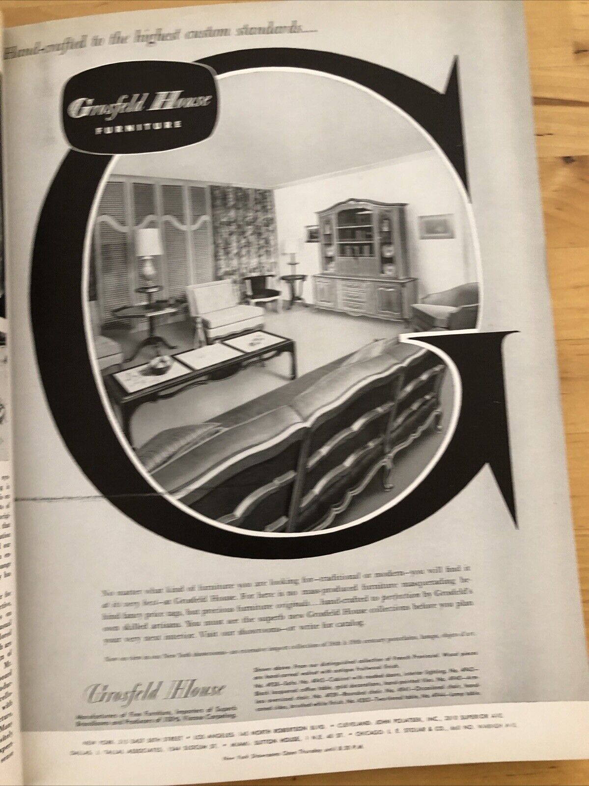 INTERIORS MAGAZINE DECEMBER 1956 Olga Gueft - Interiors, design, architecture.