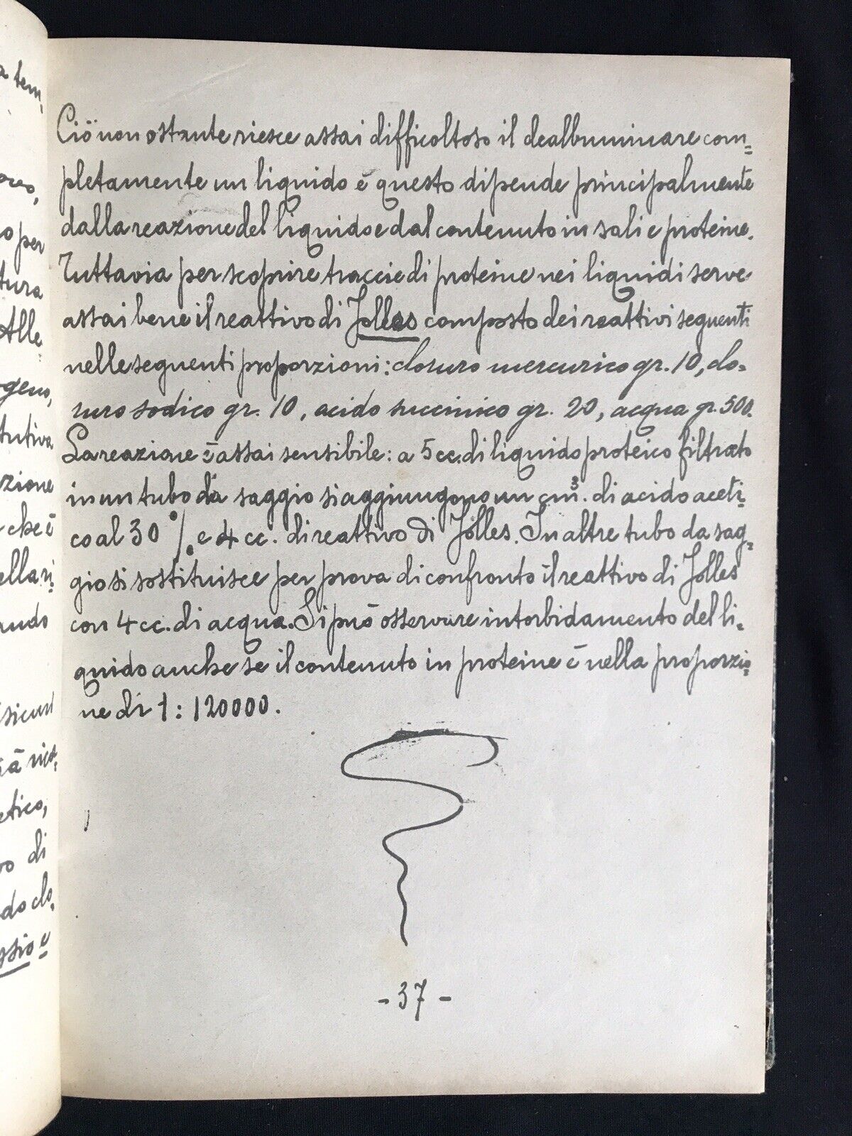 Lezioni di Chimica Bromatologica del dott. Mario Raffo, Università Bologna 1912