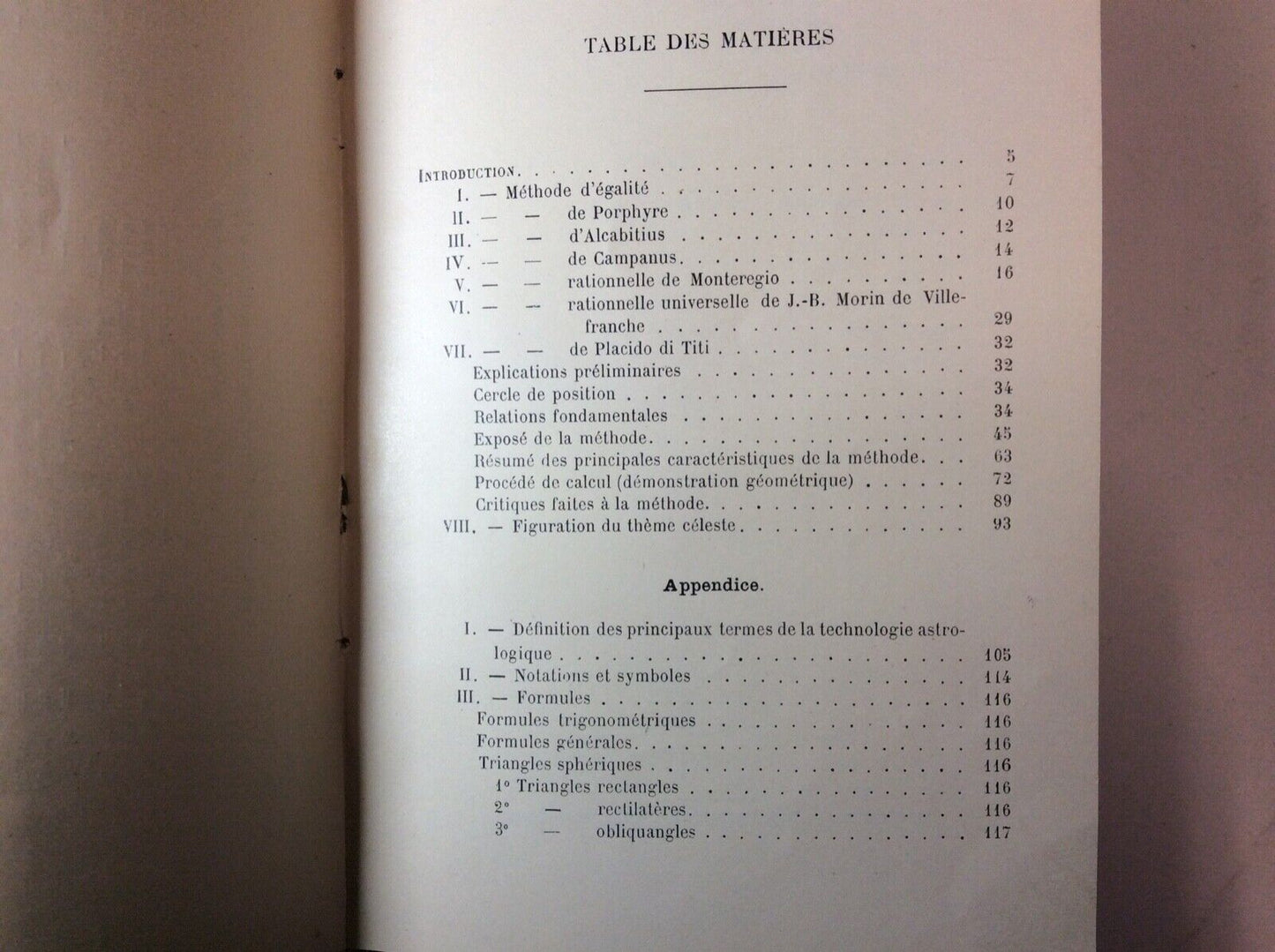 HENRY RANTZAU TRAITÉ JUGEMENTS.SELVA DOMIFICATION.VERDIER QUE DISENT LES ASTRES