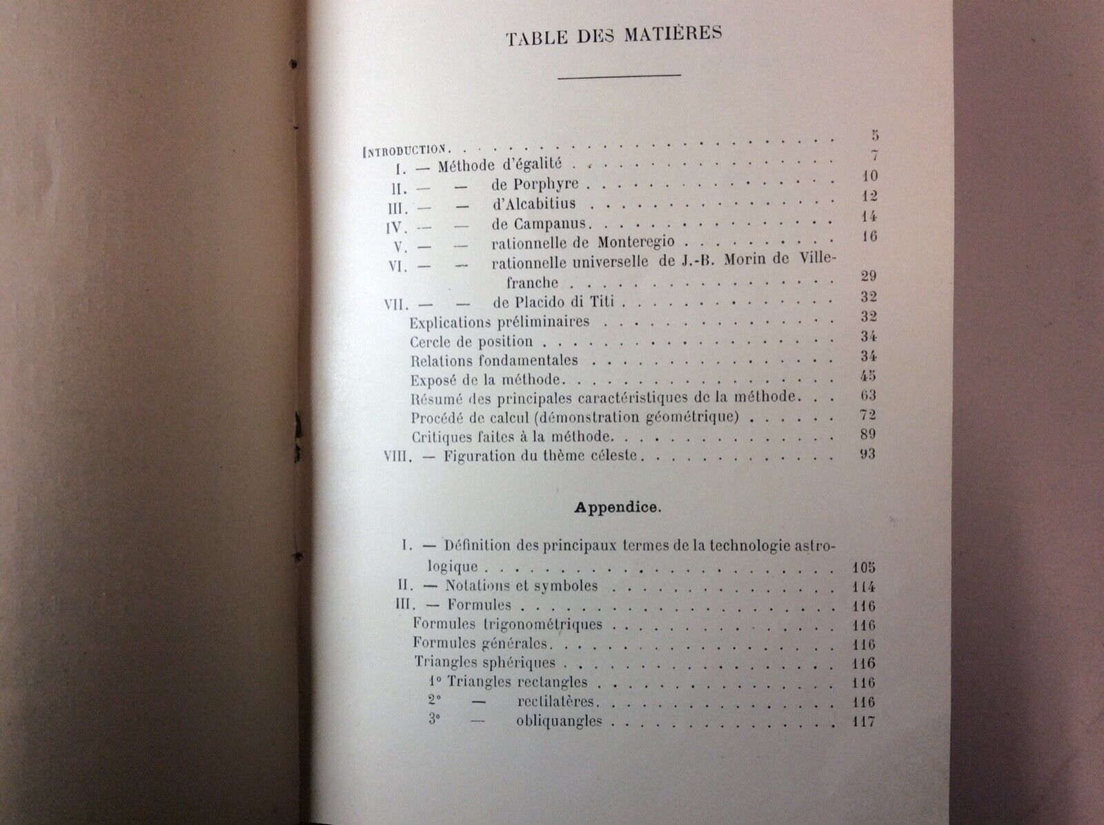 HENRY RANTZAU TRAITÉ JUGEMENTS.SELVA DOMIFICATION.VERDIER QUE DISENT LES ASTRES