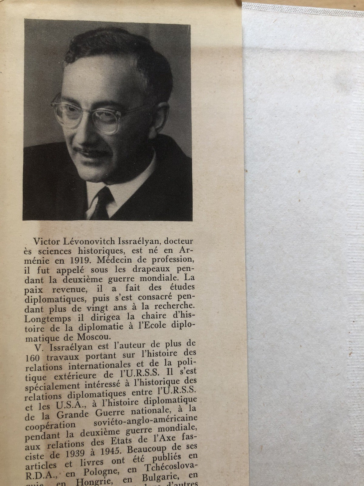 La coalition anti-hitlèrienne - Victor Issraelyan, Editions du Moscou 1971