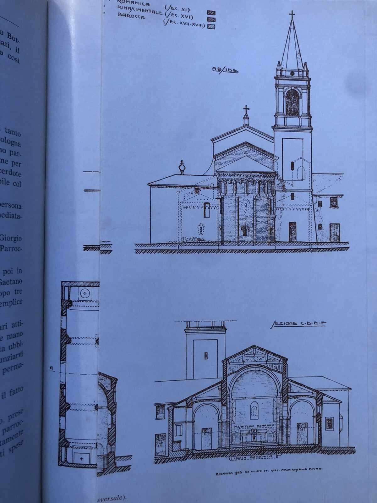 L'antica Pieve di sala Bolognese e il suo restauro, Giuseppe Rivani 1963 Vighi
