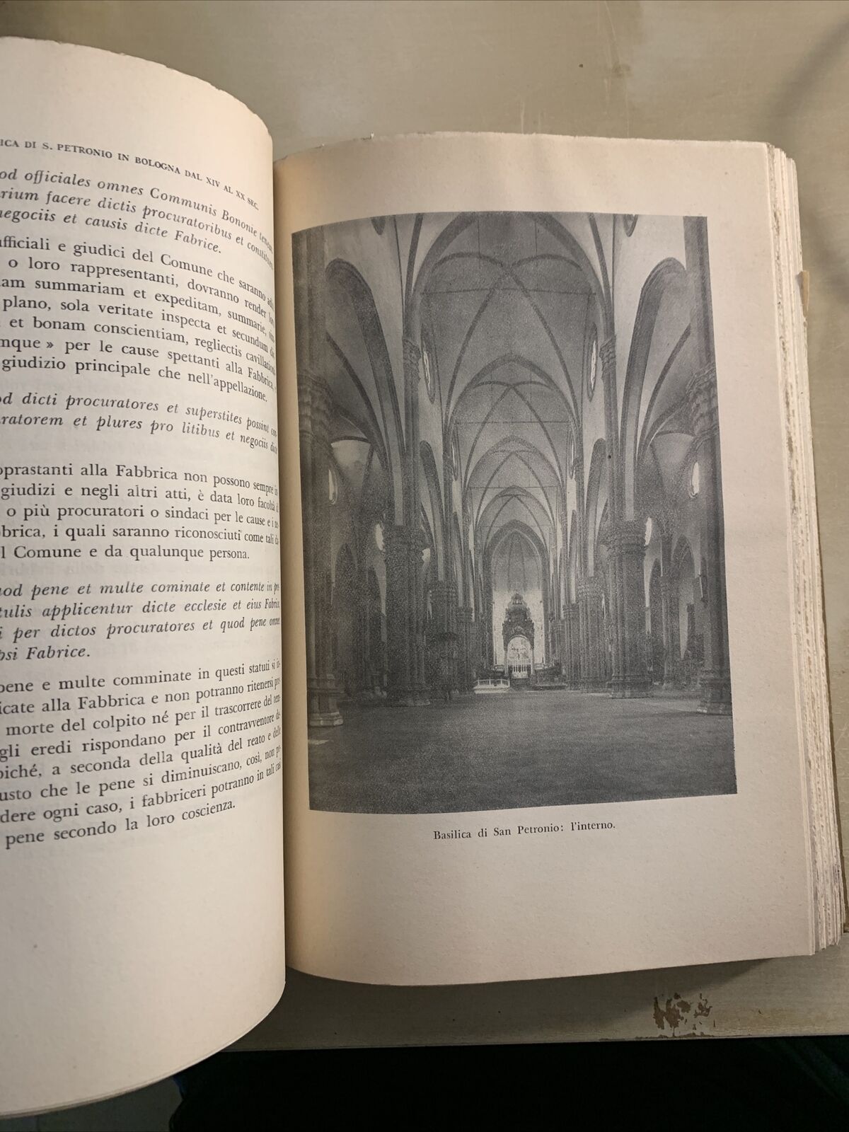 LA FABBRICA DI S. PETRONIO IN BOLOGNA DAL XIV AL XX SECOLO. FANTI, HERDER 1980 #