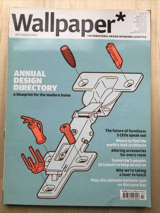 Wallpaper Magazine July/August 2005 International Design Annual Directory Home #