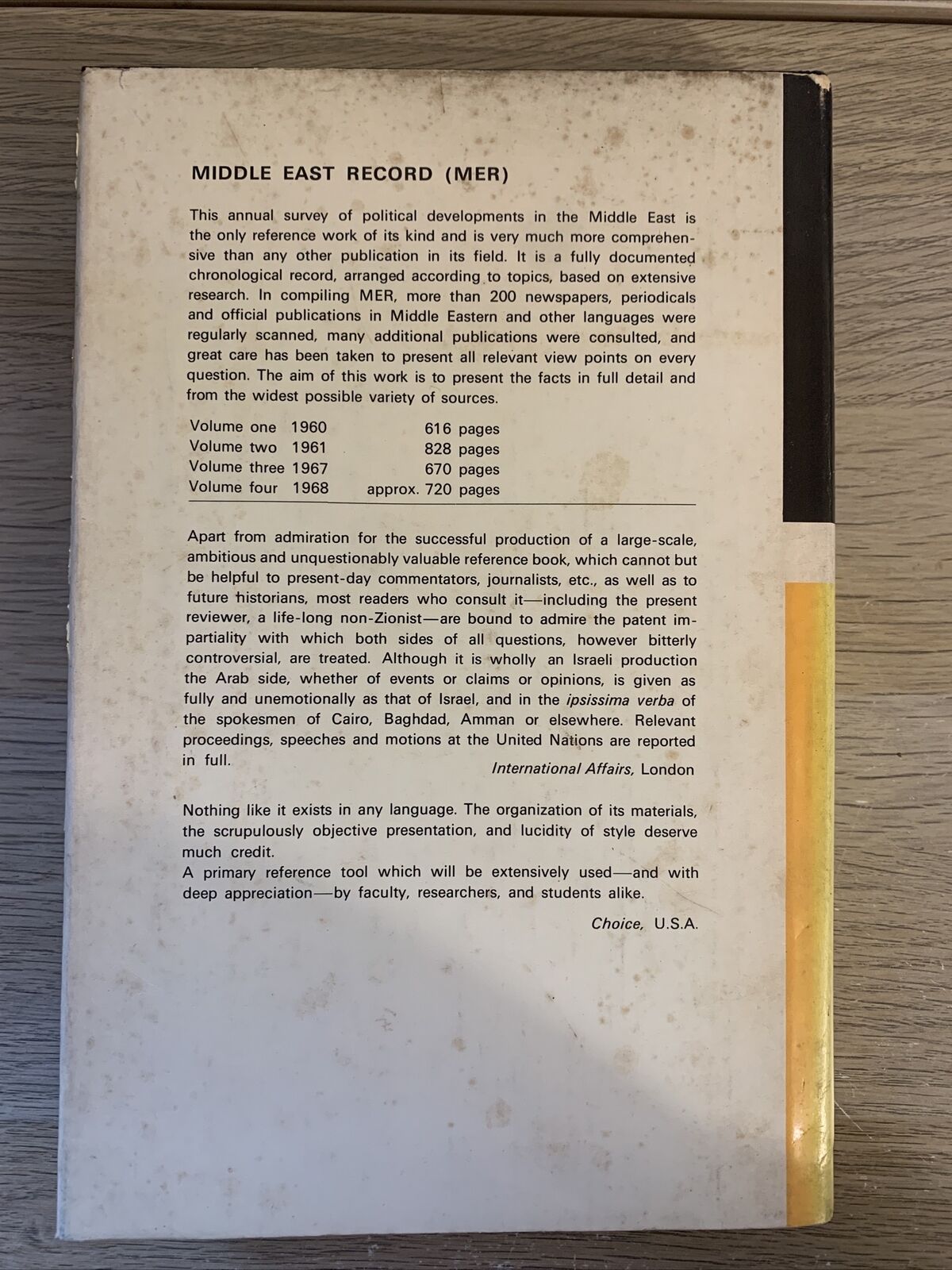 ARAB POLITICS IN THE SOVIET MIRROR Aryeh Yodfat, 1973