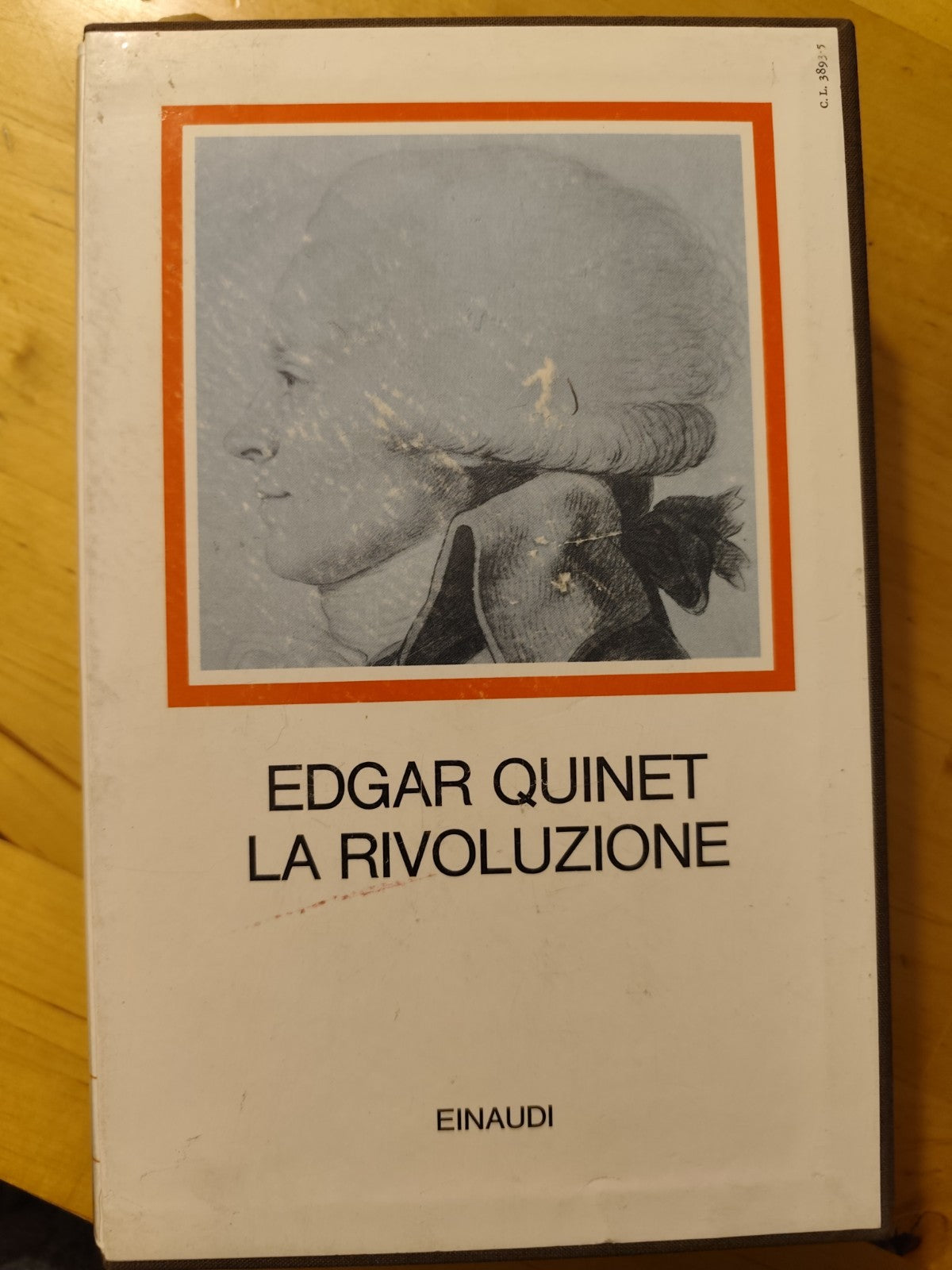Edgar Quinet - La rivoluzione - Einaudi editore 1974
