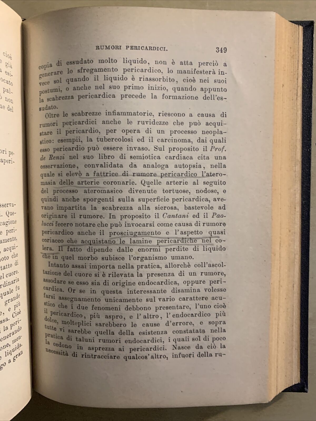 MANUALE DI CLINICA MEDICA PROPEDEUTICA (SEMEIOTICA) Adolfo Biondi, Vallardi 1903