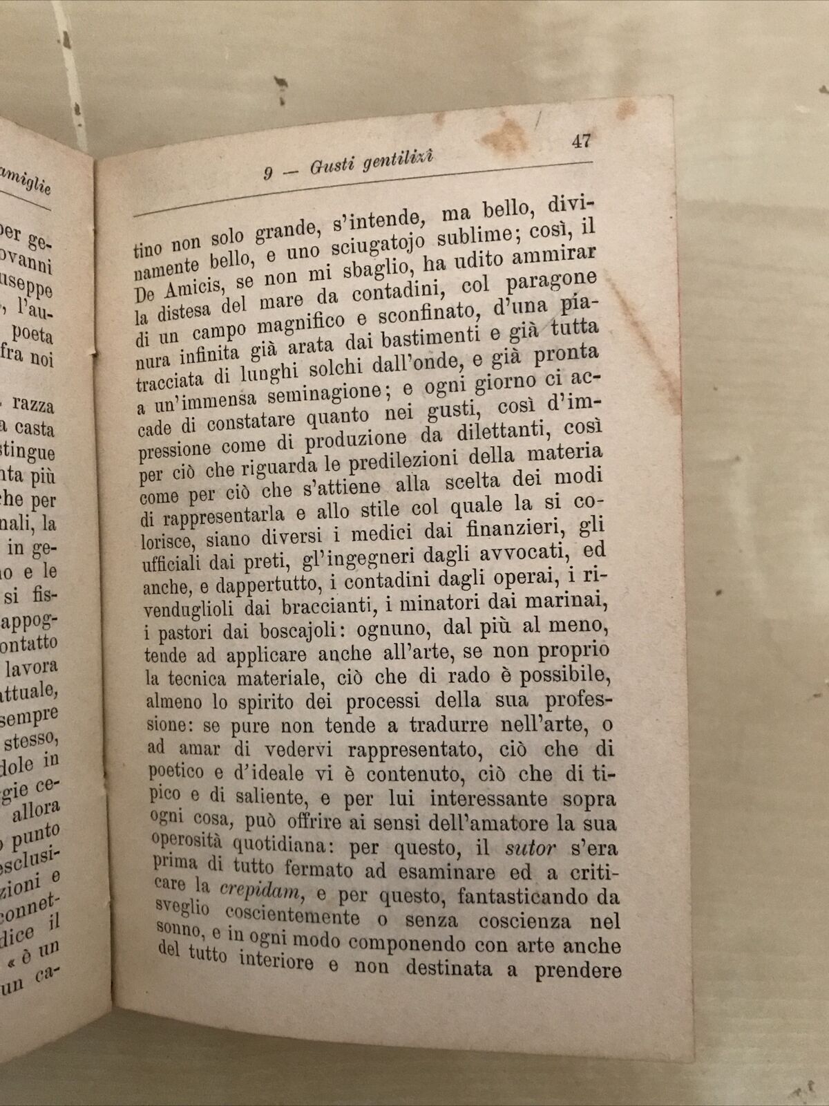 L'ESTETICA lezioni sul gusto, Mario Pilo, Manuali Hoepli 1906
