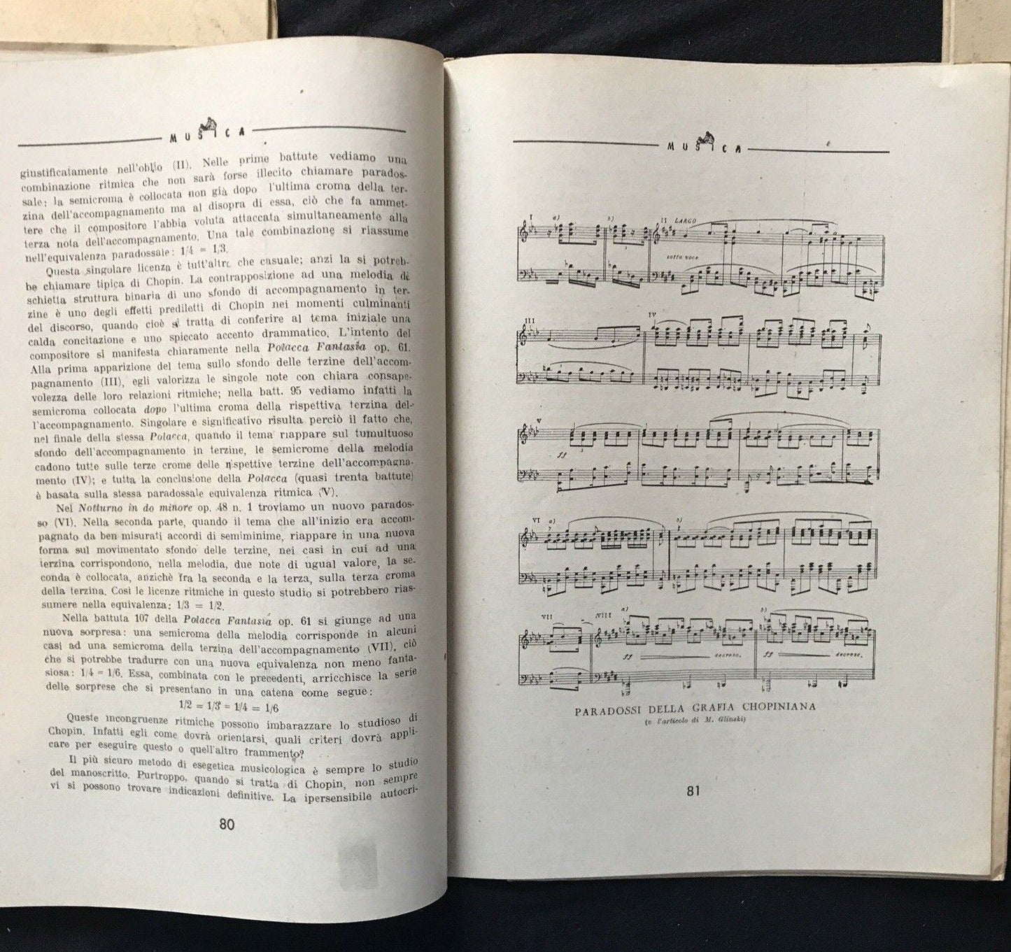 GLINSKI MATTEO - MUSICA rivista internazionale 1946 - 3 VOLUMI