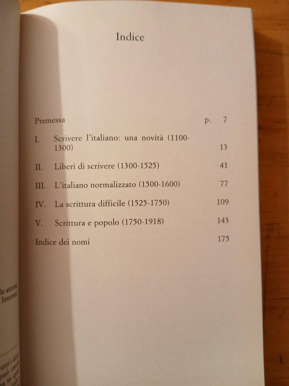 La scrittura dell'Italiano - Attilio Bartoli Langeli - Il Mulino 2003
