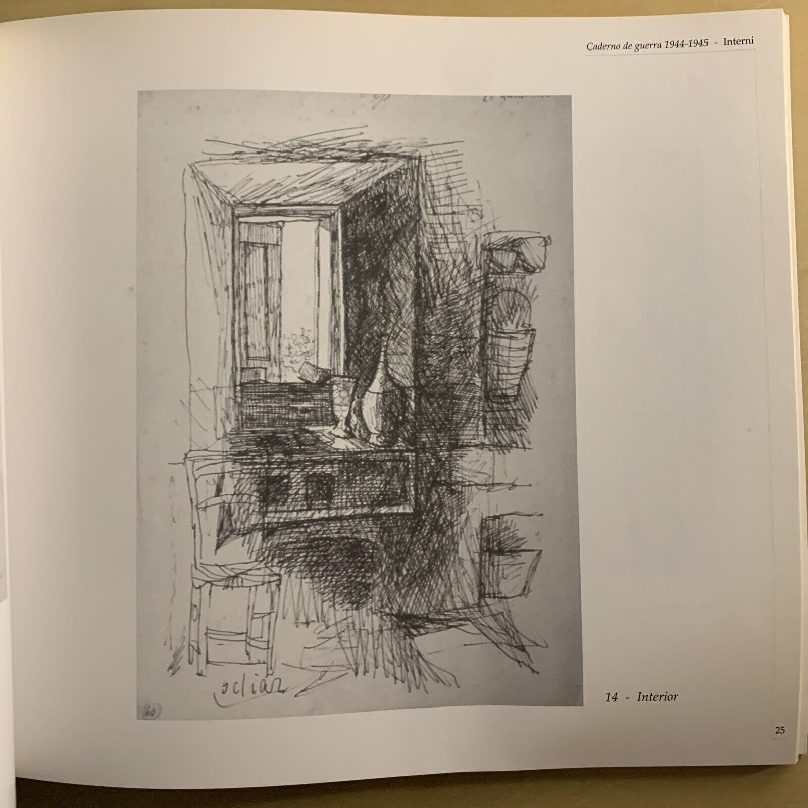 Carlos Scliar. Caderno de guerra 1944-1945. 1500/2000. A Redescoberta do Brasil#
